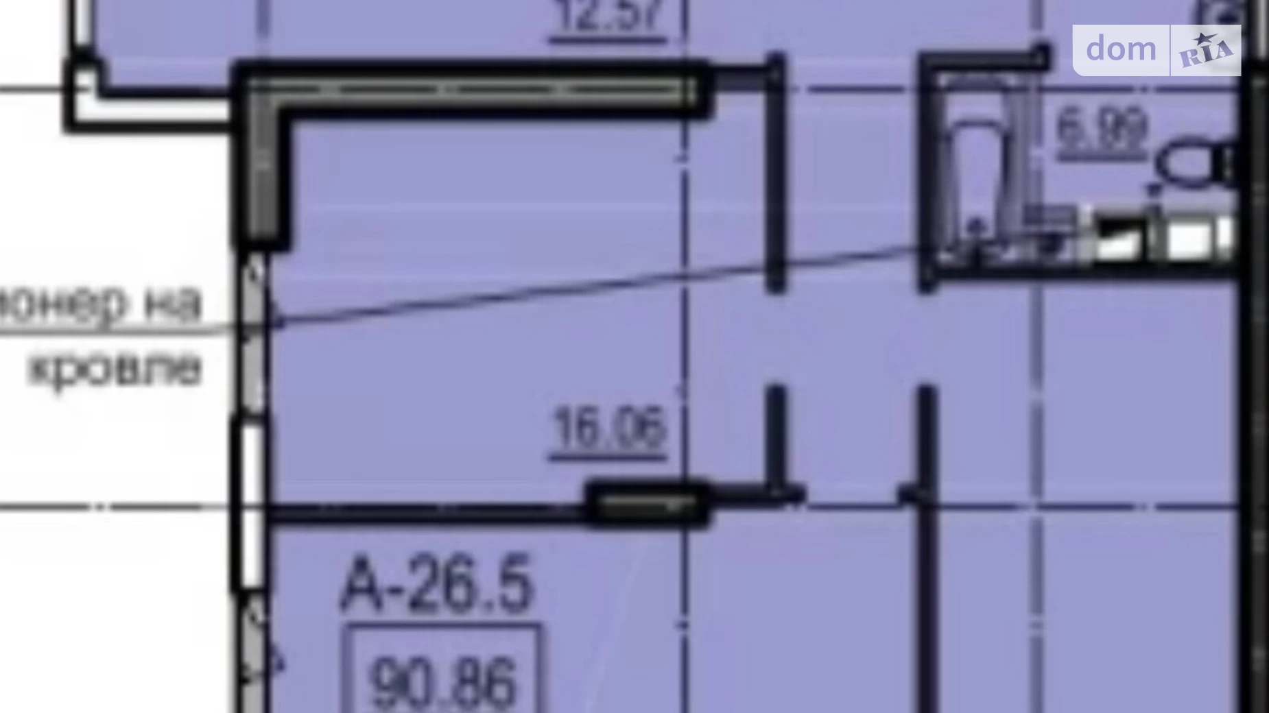 Продается 2-комнатная квартира 90.86 кв. м в Одессе, ул. Дача Ковалевского