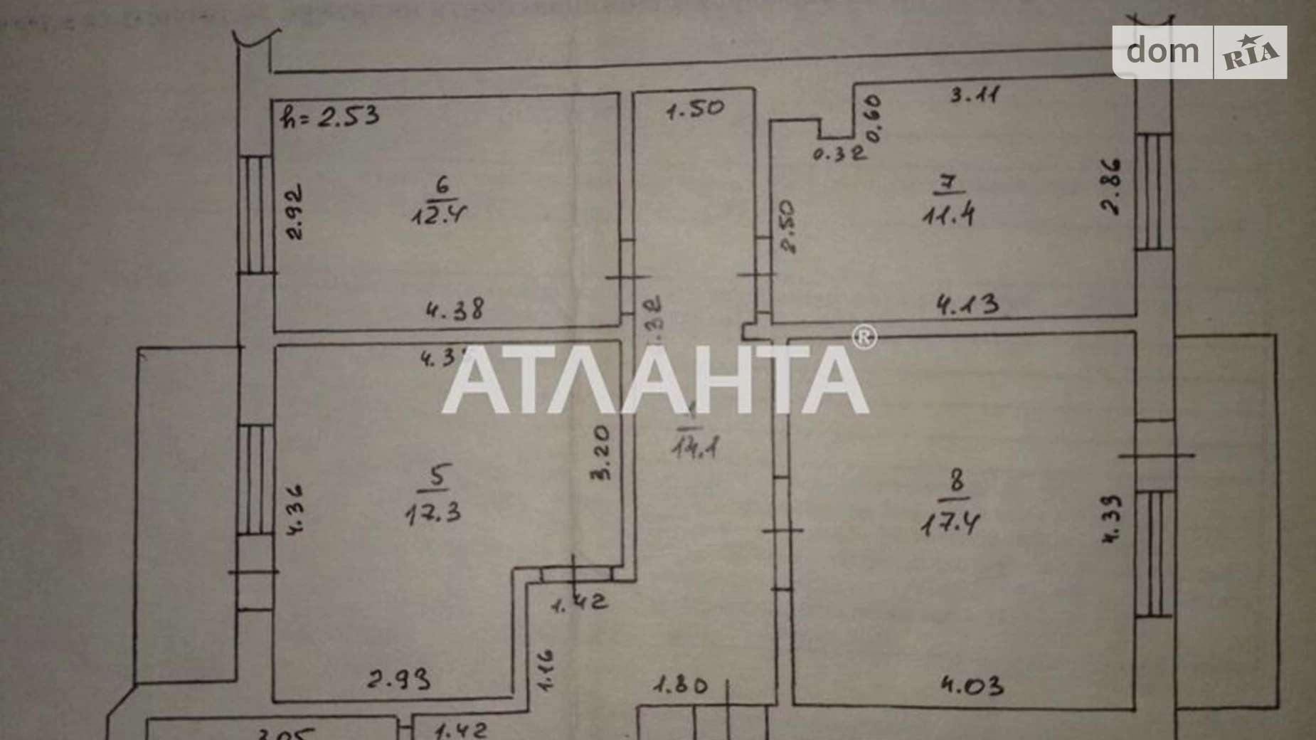 Продается 4-комнатная квартира 89 кв. м в Одессе, ул. Якова Бреуса