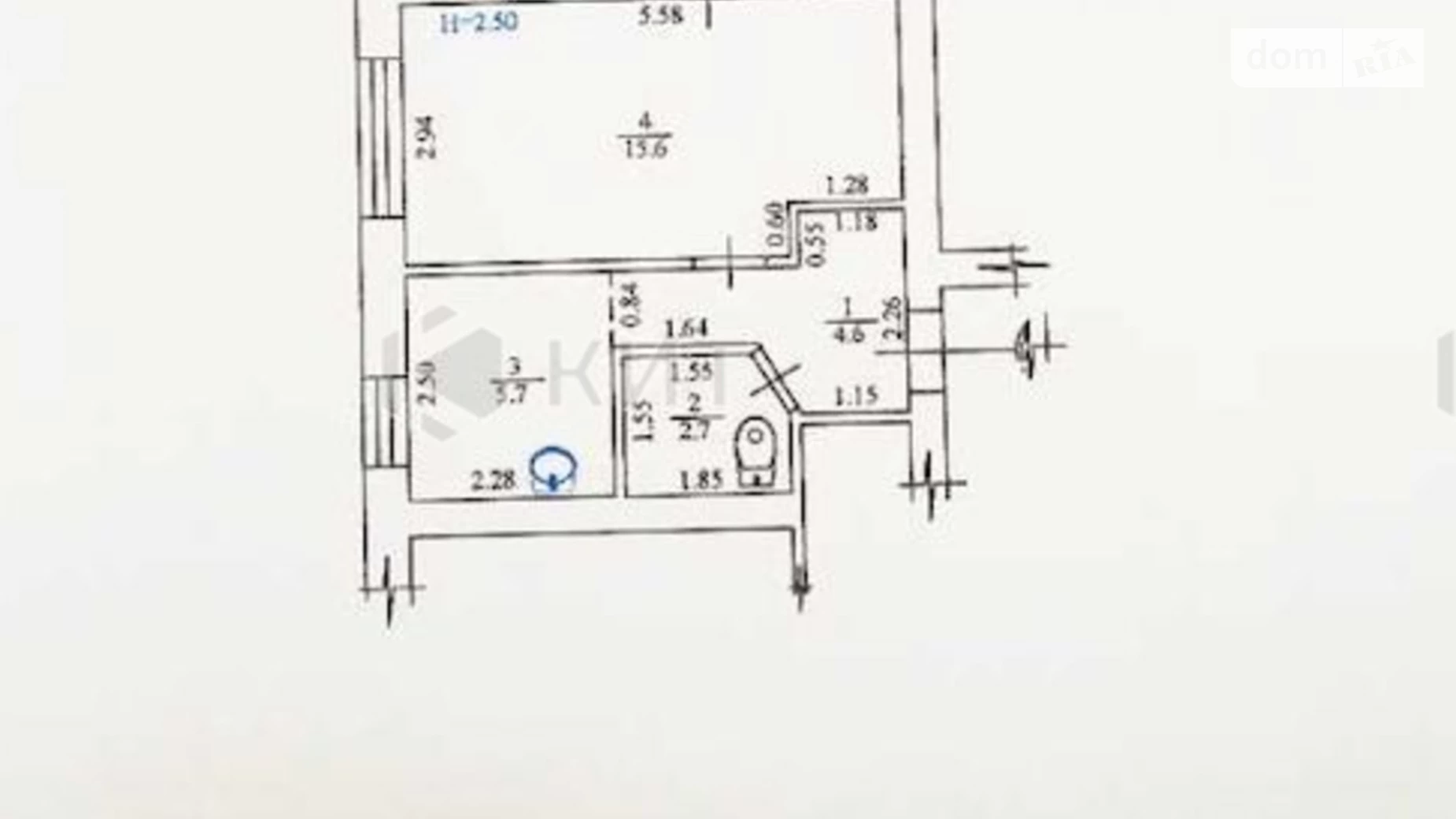 Продается 2-комнатная квартира 41 кв. м в Харькове, ул. Тобольская, 41А