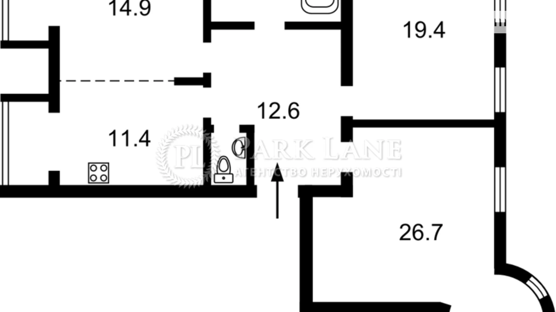 Продается 3-комнатная квартира 95 кв. м в Киеве, ул. Кожемяцкая, 20Б - фото 2