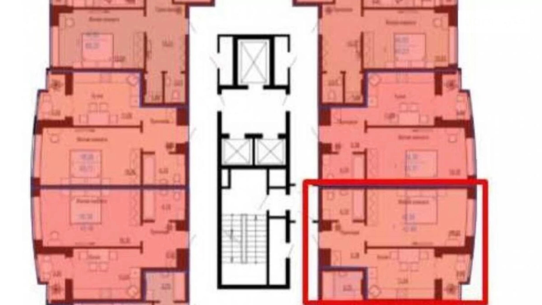 Продается 1-комнатная квартира 43 кв. м в Харькове, ул. Гвардейцев-Широнинцев, 70Б