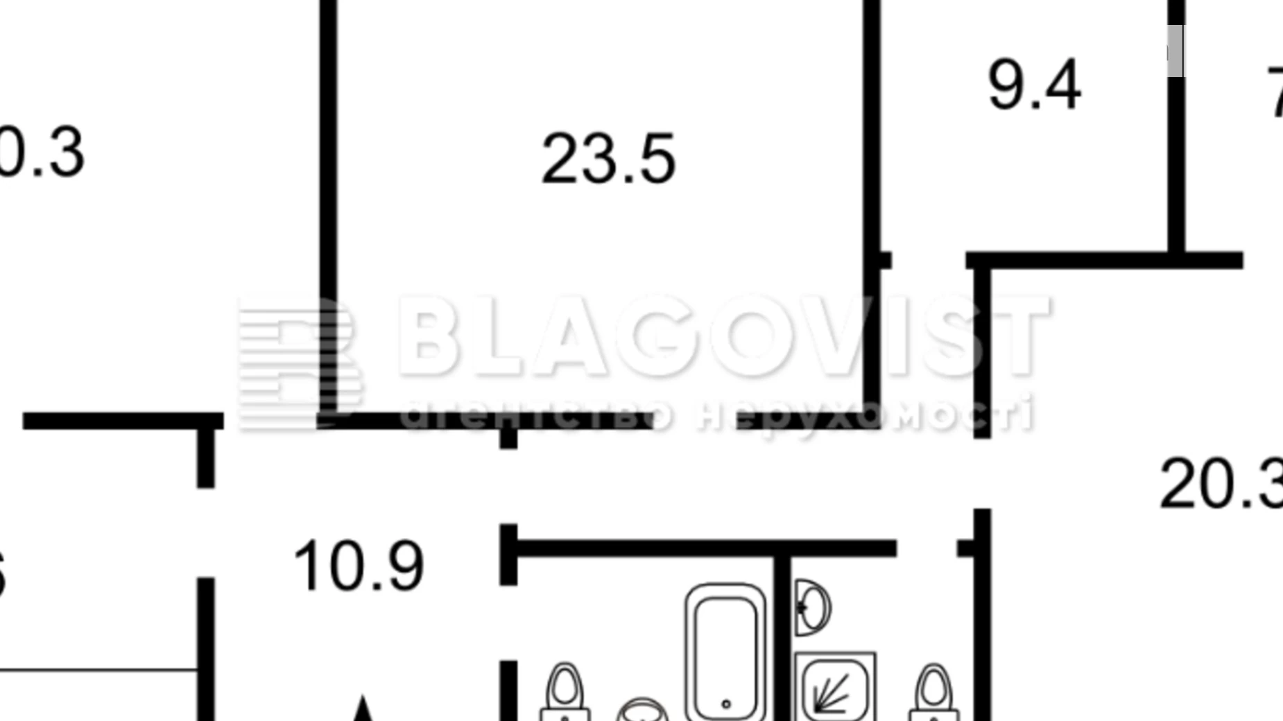 Продается 4-комнатная квартира 131 кв. м в Киеве, ул. Олеся Гончара, 35