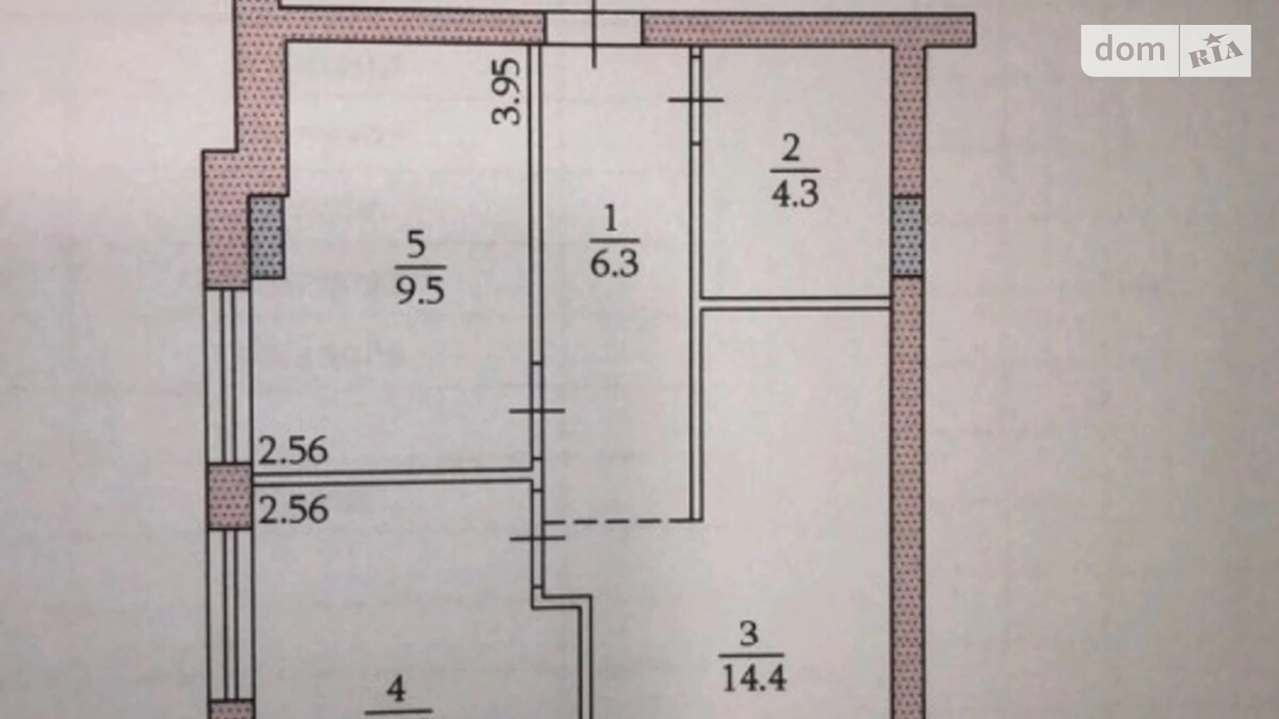 Продается 2-комнатная квартира 46.3 кв. м в Великих Гаях, Підволочиське шосе - фото 5