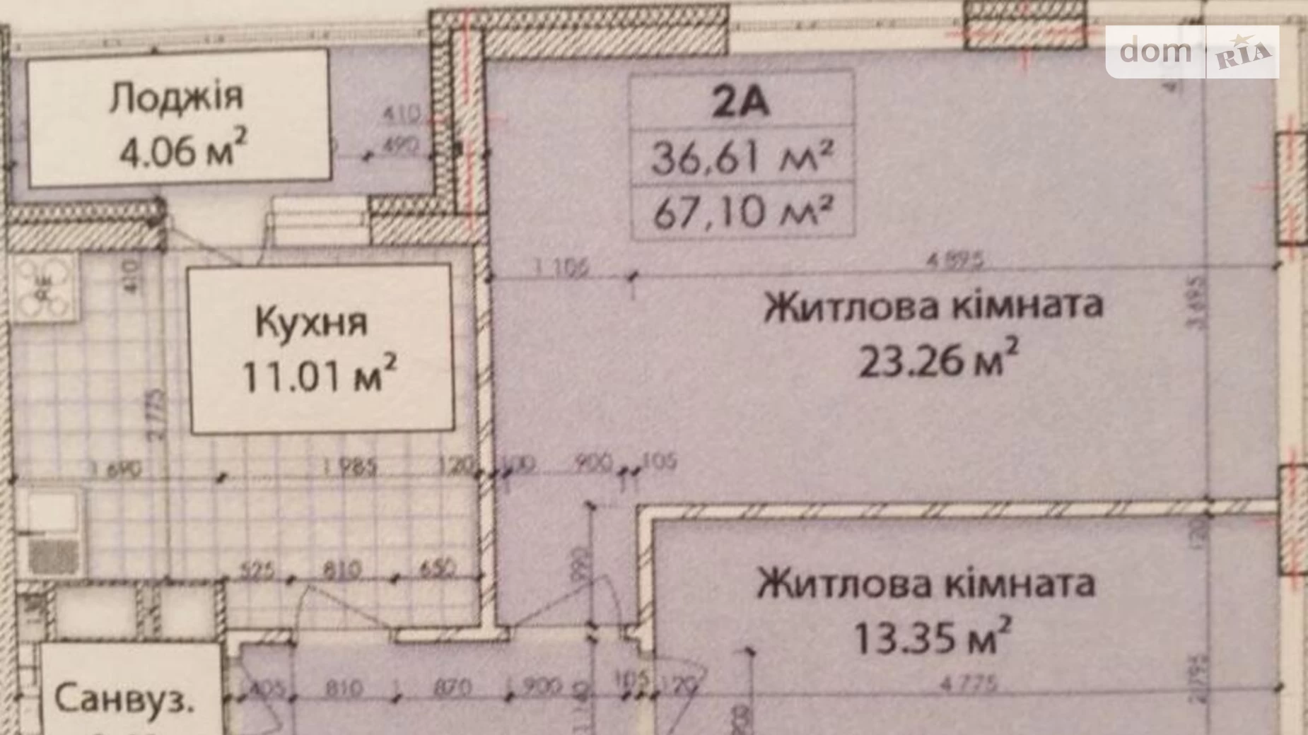 Продається 2-кімнатна квартира 67 кв. м у Києві, вул. Бережанська, 15