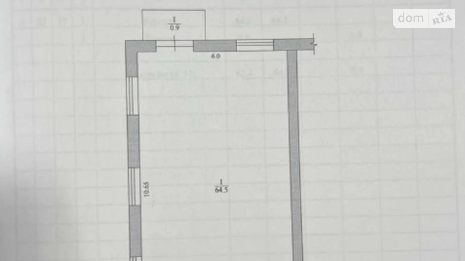 Продається 3-кімнатна квартира 65 кв. м у Дніпрі, вул. Пушкіна Генерала, 34Б