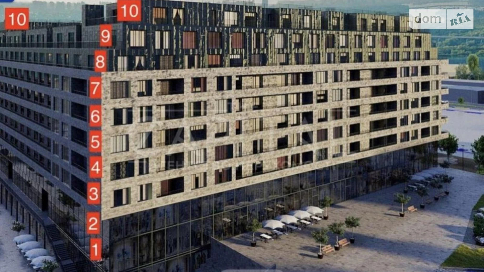 Продается 4-комнатная квартира 260 кв. м в Киеве, ул. Набережно-Рыбальская