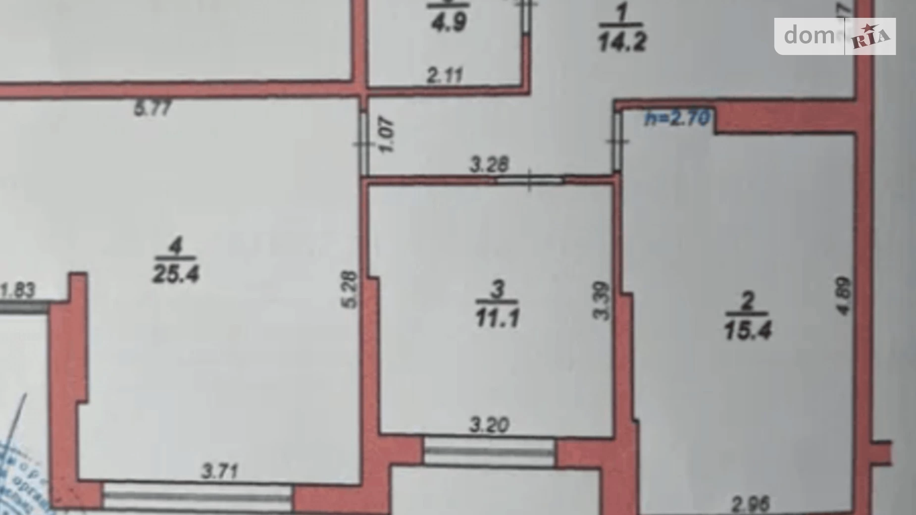 Продается 2-комнатная квартира 71 кв. м в Хмельницком, ул. Проскуровского Подполья - фото 5