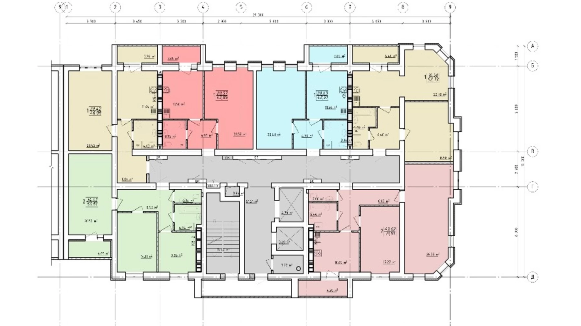 Продается 2-комнатная квартира 72 кв. м в Харькове, ул. Елизаветинская, 2Б