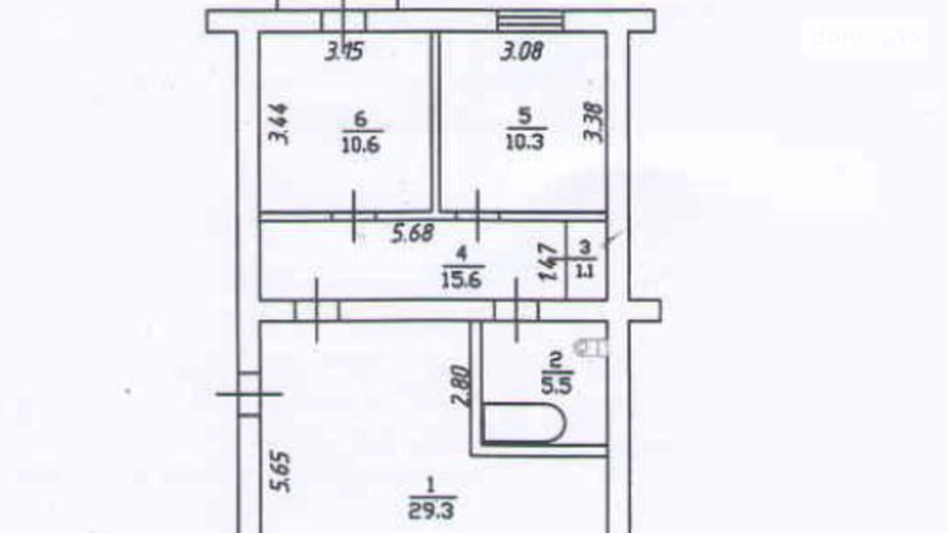 Продается 2-комнатная квартира 74 кв. м в Одессе, просп. Гагарина, 16