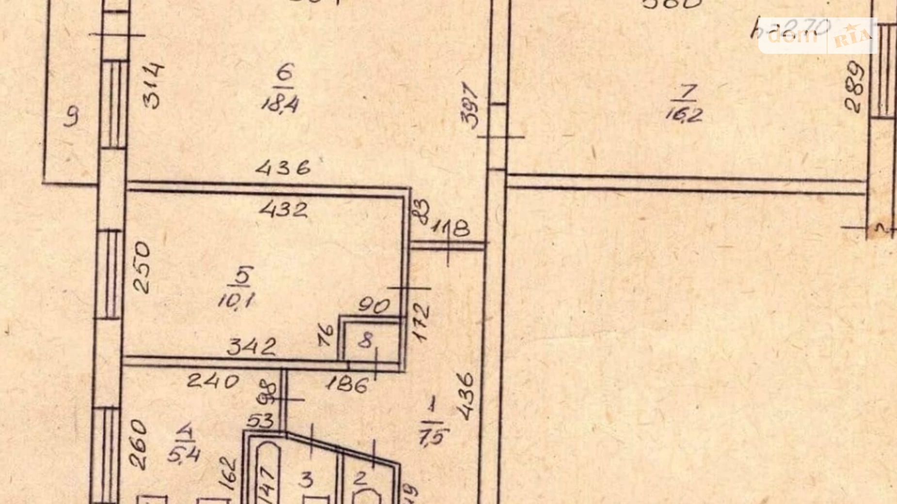 Продается 3-комнатная квартира 62 кв. м в Одессе, ул. Кирпичная