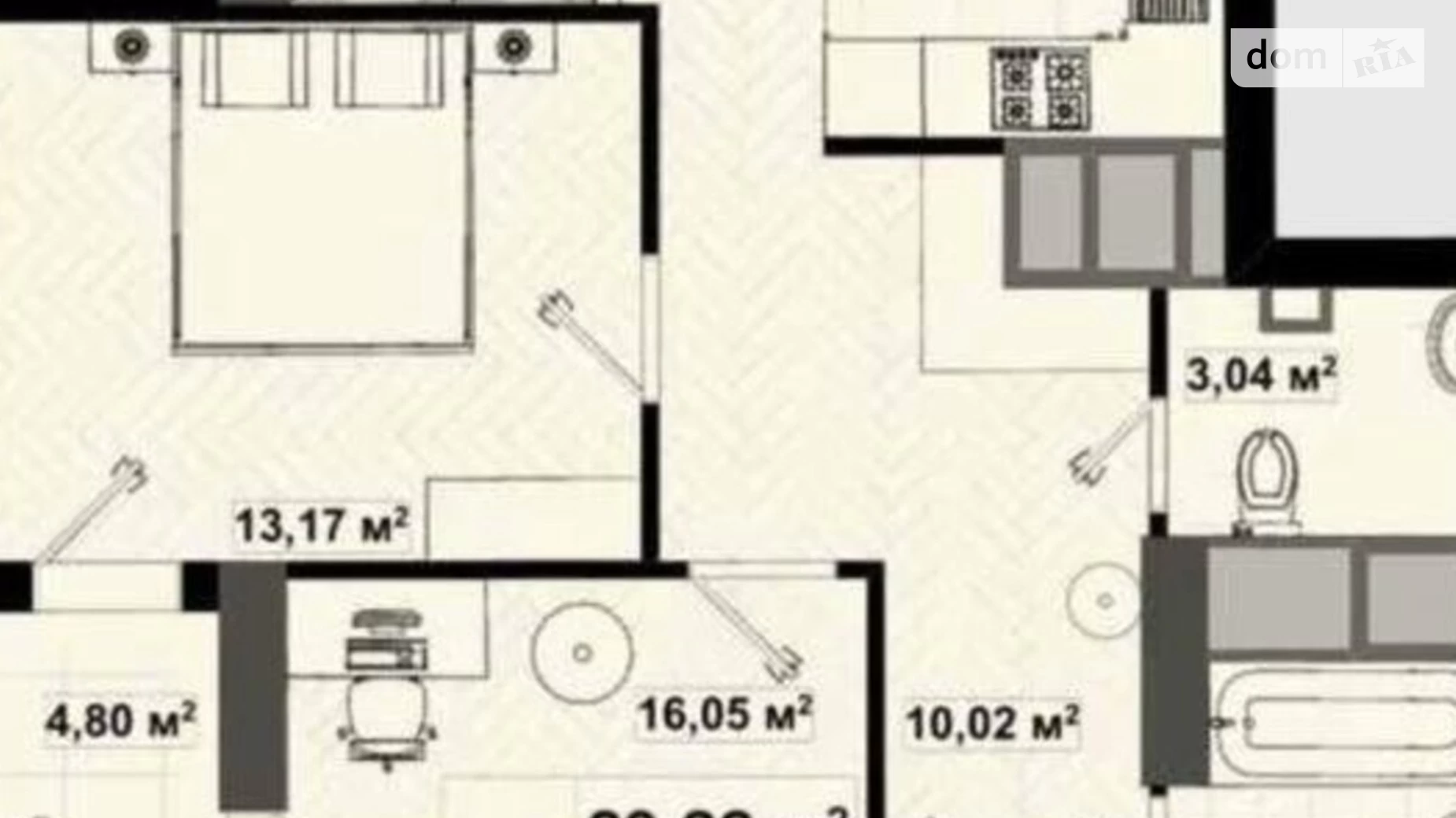 Продается 3-комнатная квартира 71 кв. м в Киеве, вул. Елены Телиги, 25