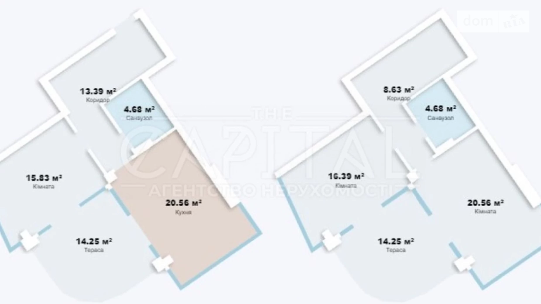 Продается 3-комнатная квартира 113 кв. м в Киеве, ул. Жулянская, 13