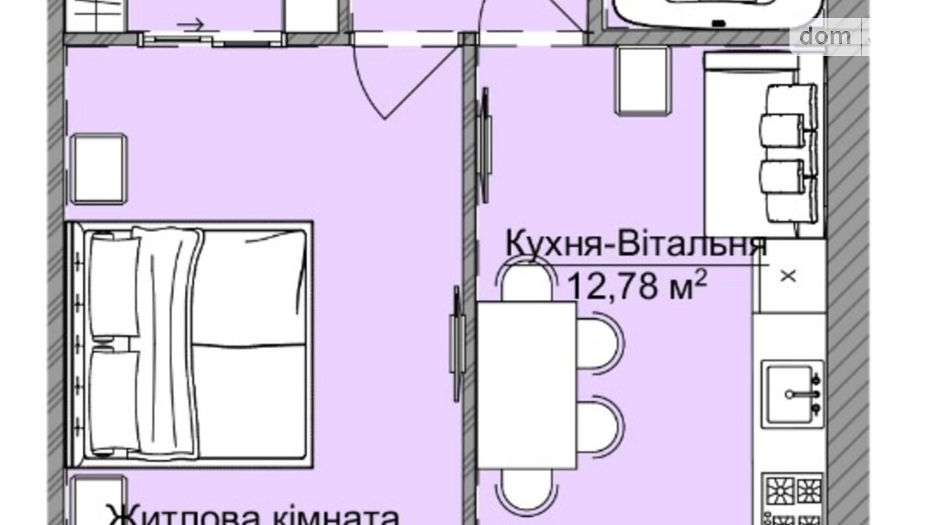 Продається 1-кімнатна квартира 45 кв. м у Одесі, вул. Палія Семена