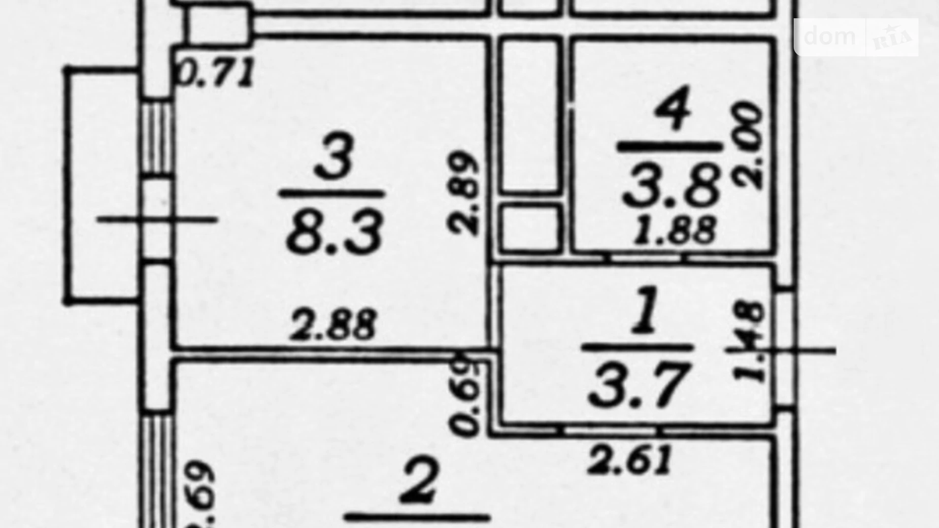 Продается 1-комнатная квартира 33 кв. м в Одессе, ул. Жемчужная, 3 - фото 2