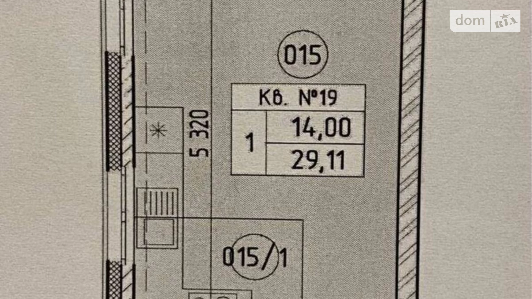 Продається 1-кімнатна квартира 29 кв. м у Києві, вул. Михайла Максимовича, 24 - фото 2