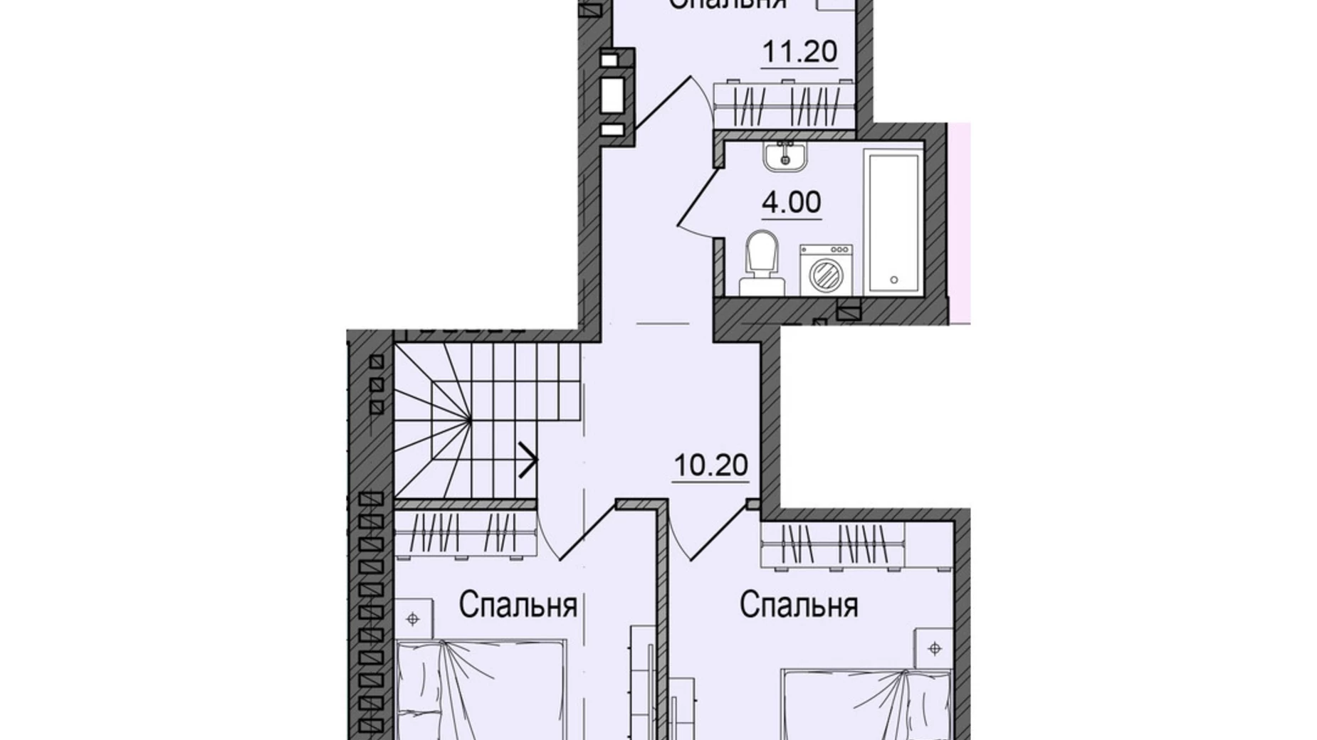 Продається 4-кімнатна квартира 98.8 кв. м у Чернівцях, ул. Сторожинецька