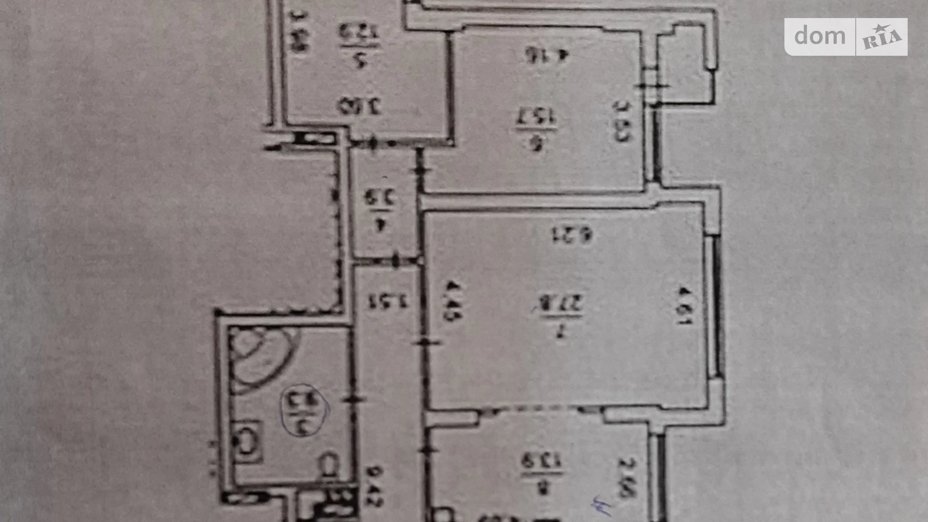 Продається 3-кімнатна квартира 212 кв. м у Києві, просп. Лобановського, 6А