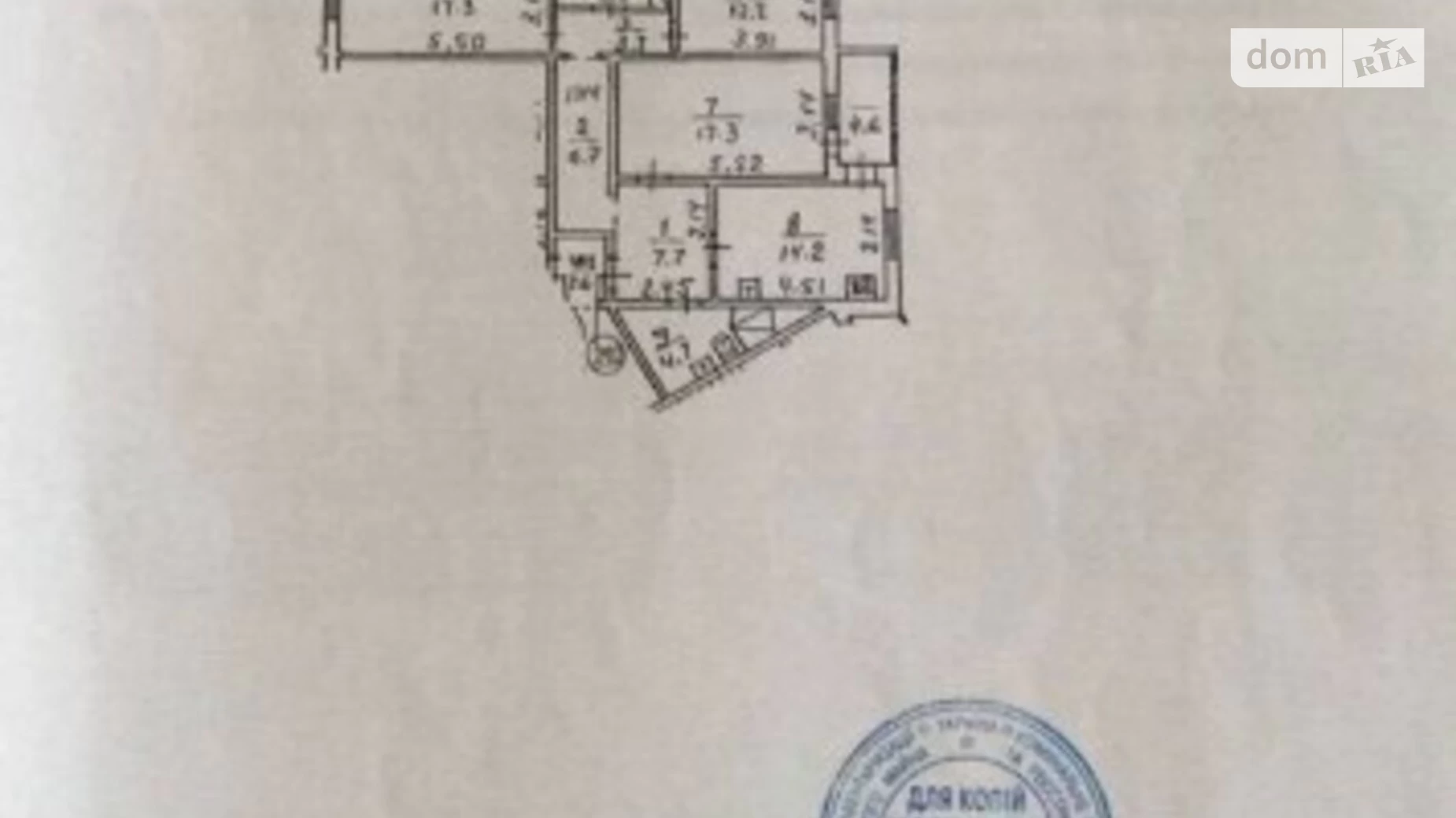 Продается 3-комнатная квартира 95 кв. м в Киеве, просп. Науки, 54Б - фото 2