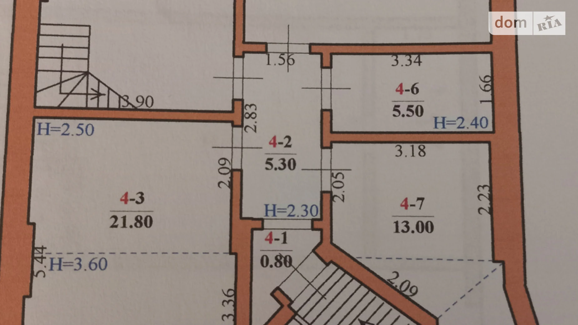 Продается 4-комнатная квартира 120.3 кв. м в Черновцах, цена: 105000 $ - фото 3