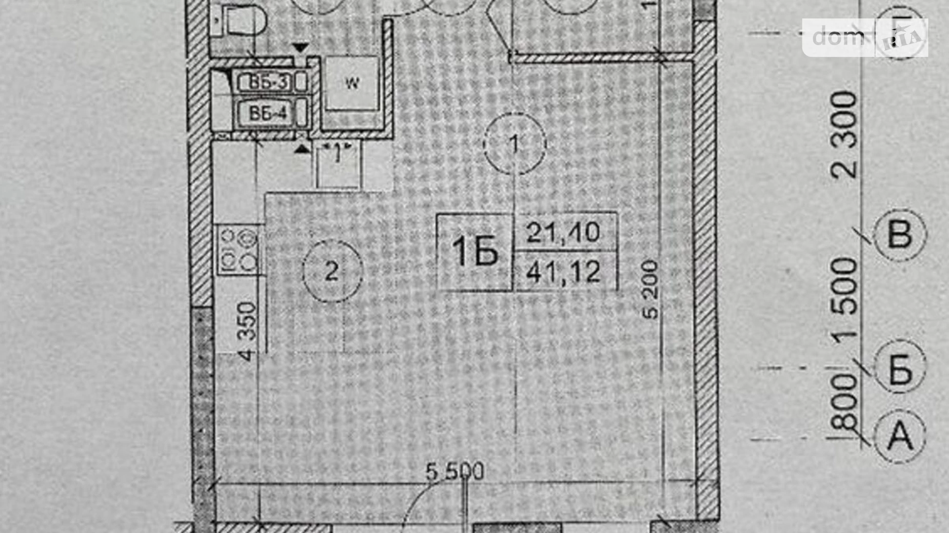 Продается 1-комнатная квартира 42 кв. м в Киеве, просп. Берестейский(Победы), 67