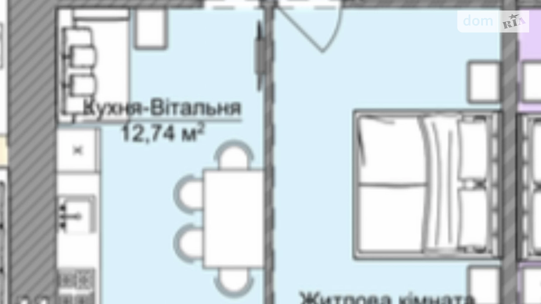 Продается 1-комнатная квартира 38 кв. м в Одессе, ул. Палия Семена