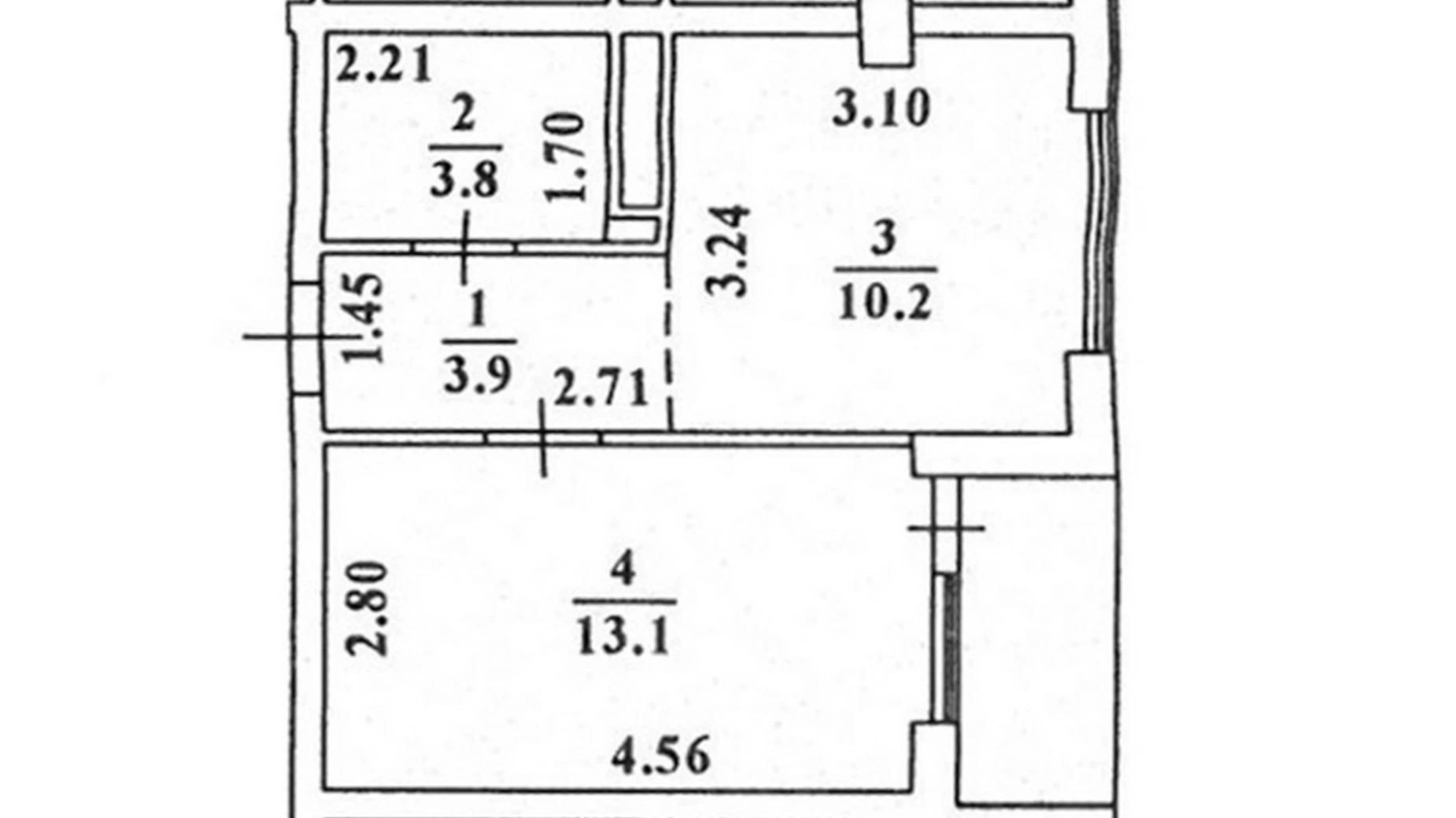 Продается 1-комнатная квартира 32.3 кв. м в Одессе, ул. Гераневая, 8