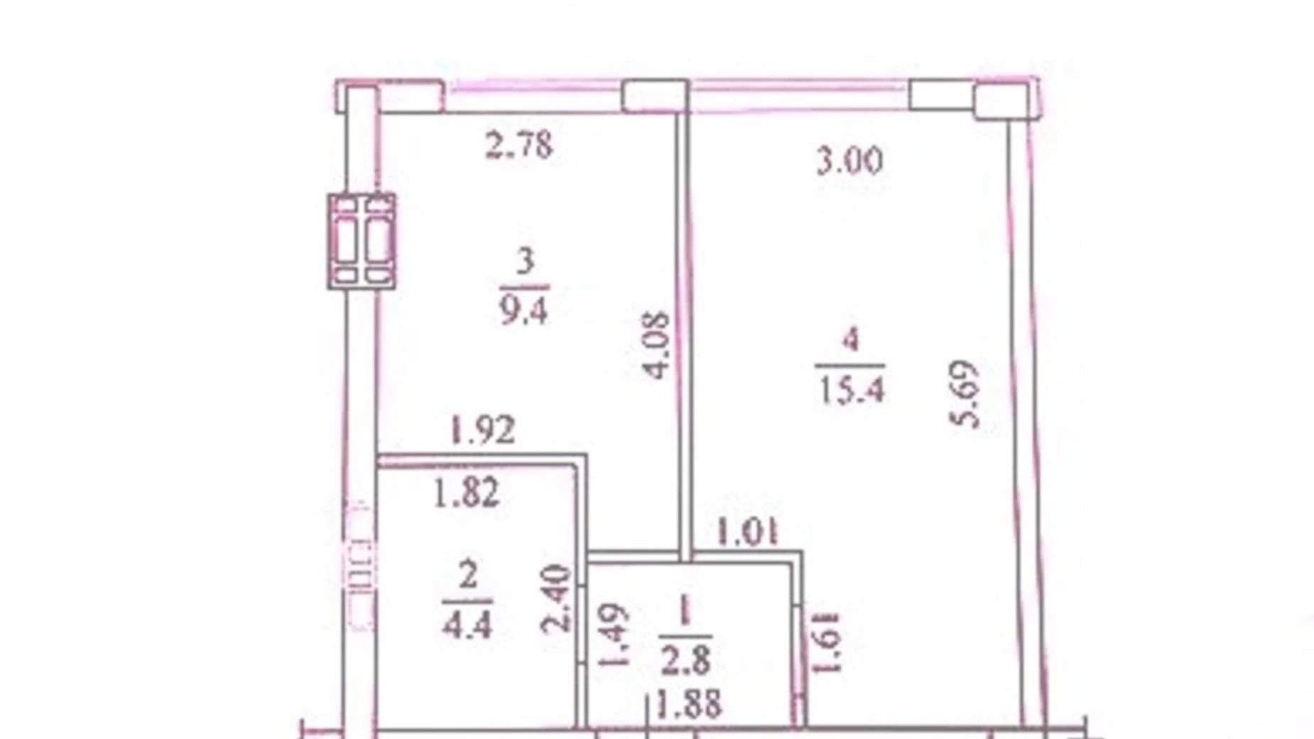 Продается 1-комнатная квартира 32 кв. м в Одессе, ул. Львовская - фото 4