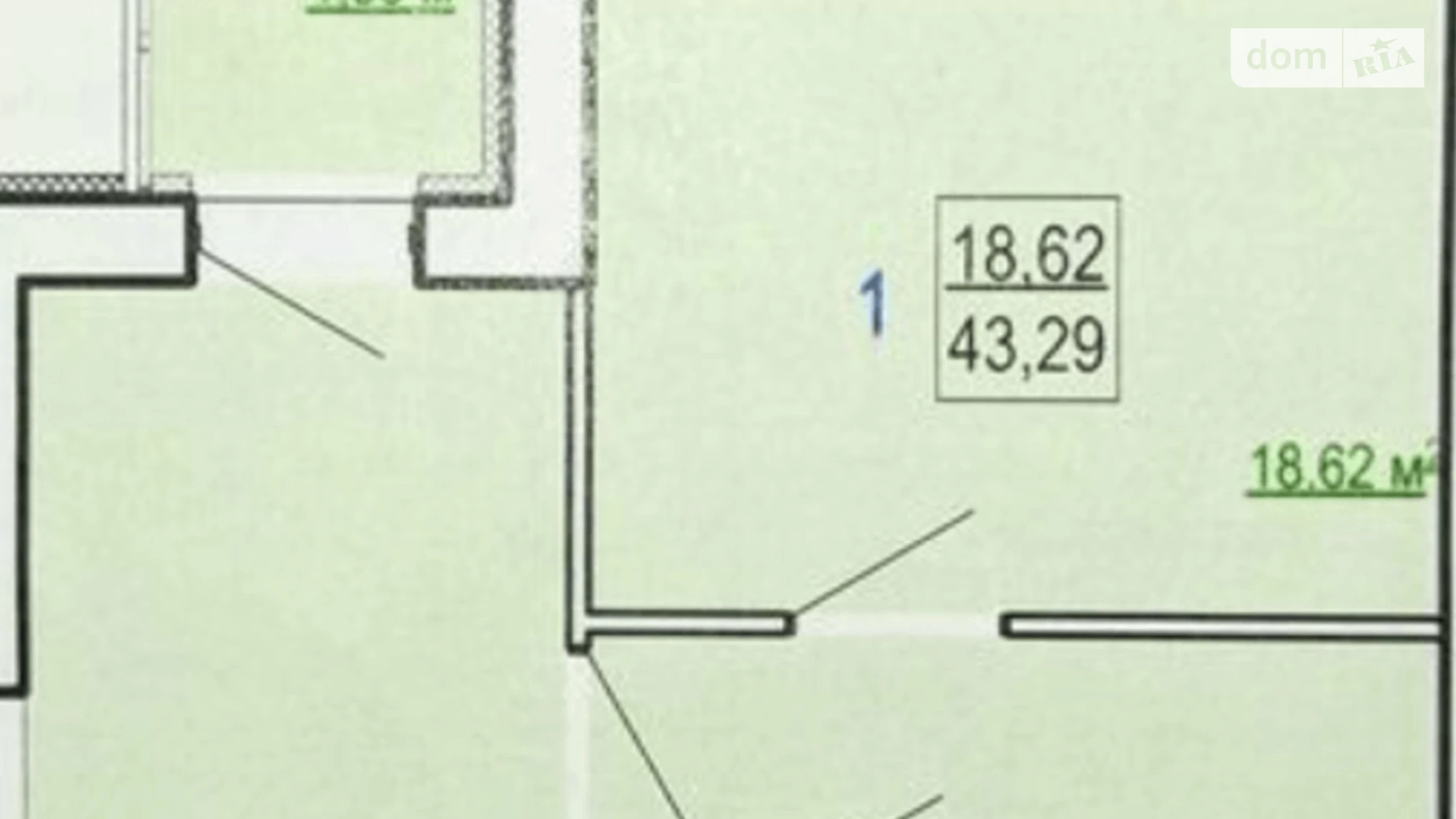 Продается 1-комнатная квартира 43.29 кв. м в Харькове, ул. Полтавский Шлях, 186