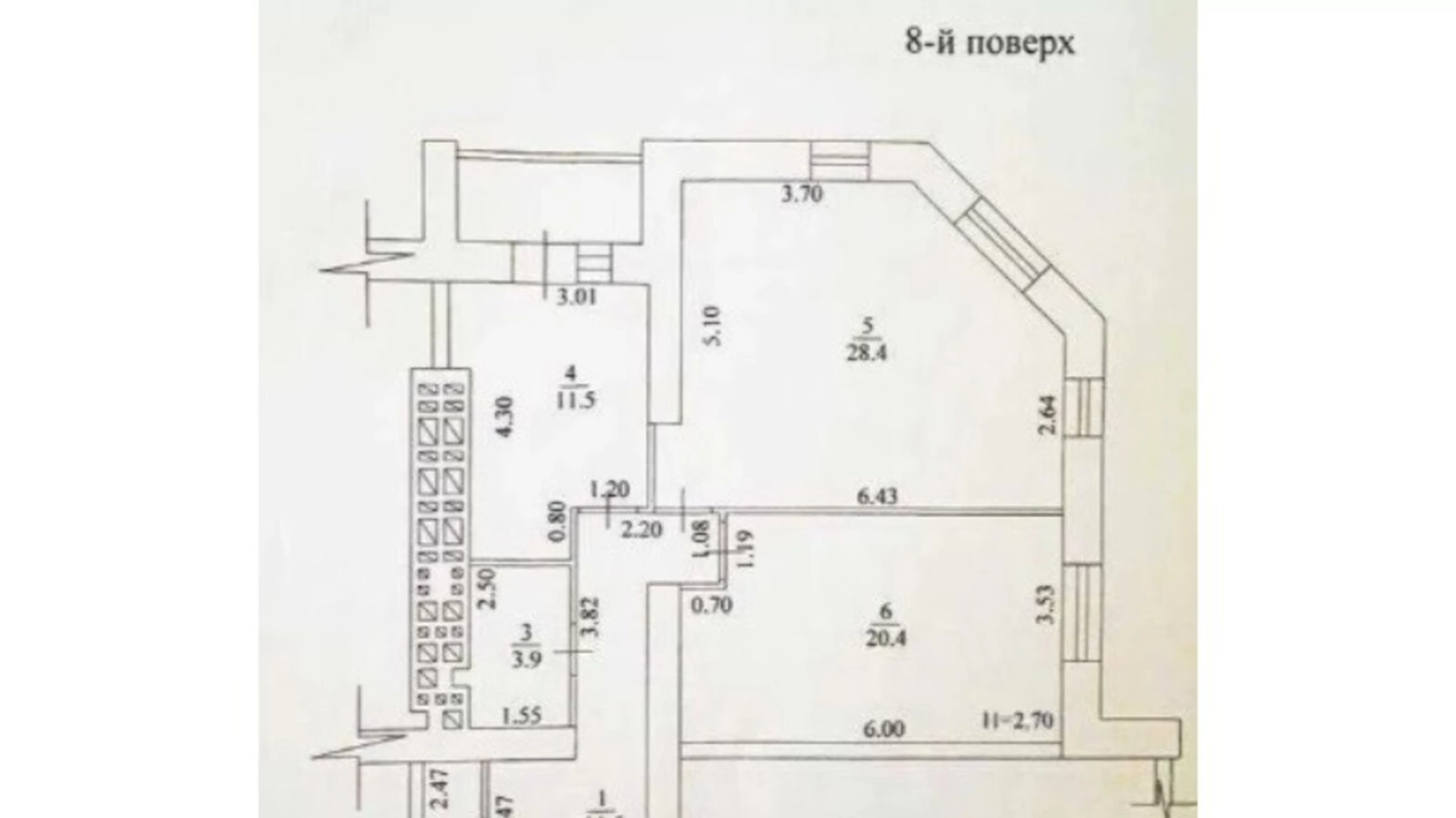 Продається 3-кімнатна квартира 80 кв. м у Харкові, вул. Молочна, 30