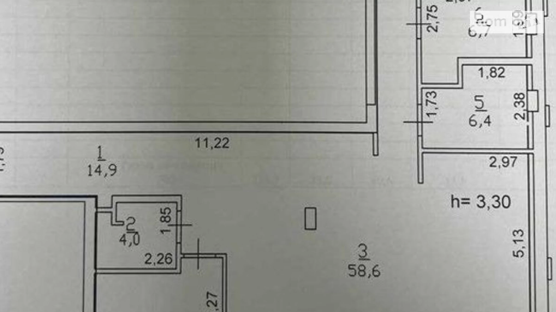 Продается 3-комнатная квартира 138 кв. м в Днепре, ул. Ефремова Сергея, 24