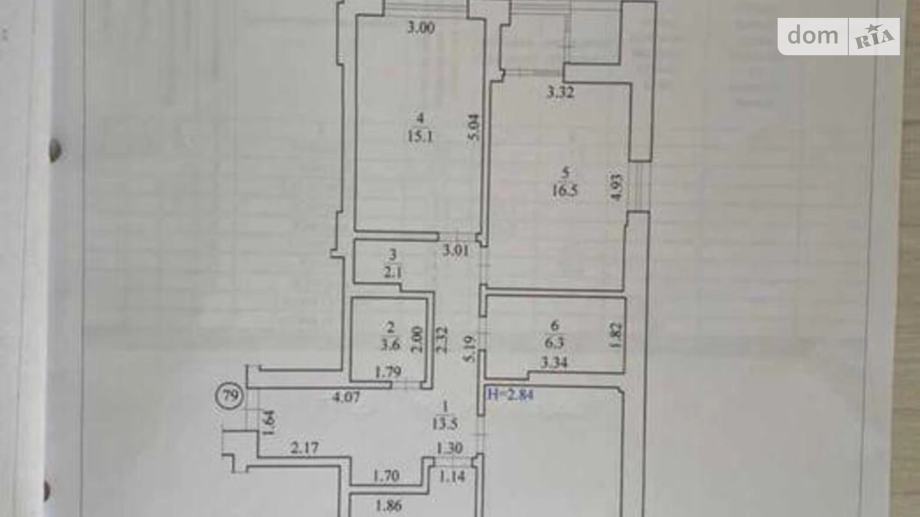 Продается 3-комнатная квартира 105 кв. м в Киеве, Крепостной(Тверской) туп., 7Б - фото 3