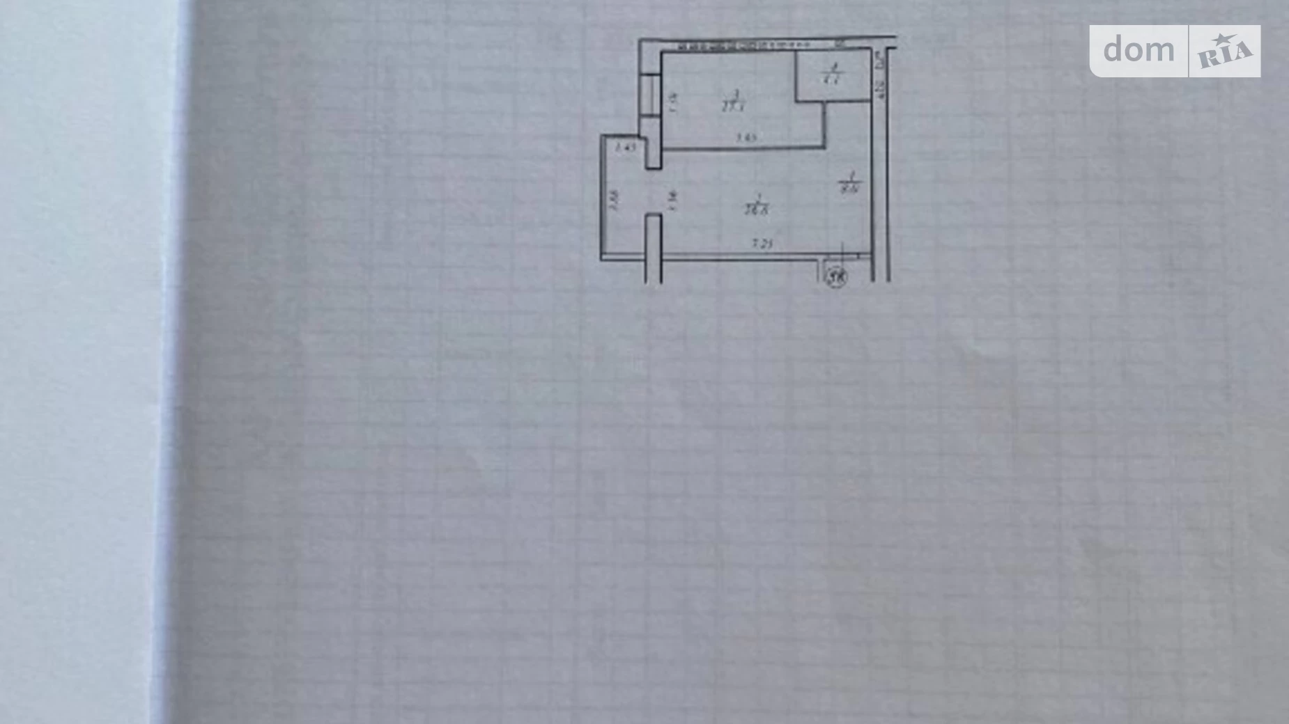 Продается 1-комнатная квартира 56 кв. м в Днепре, ул. Набережная Победы, 44