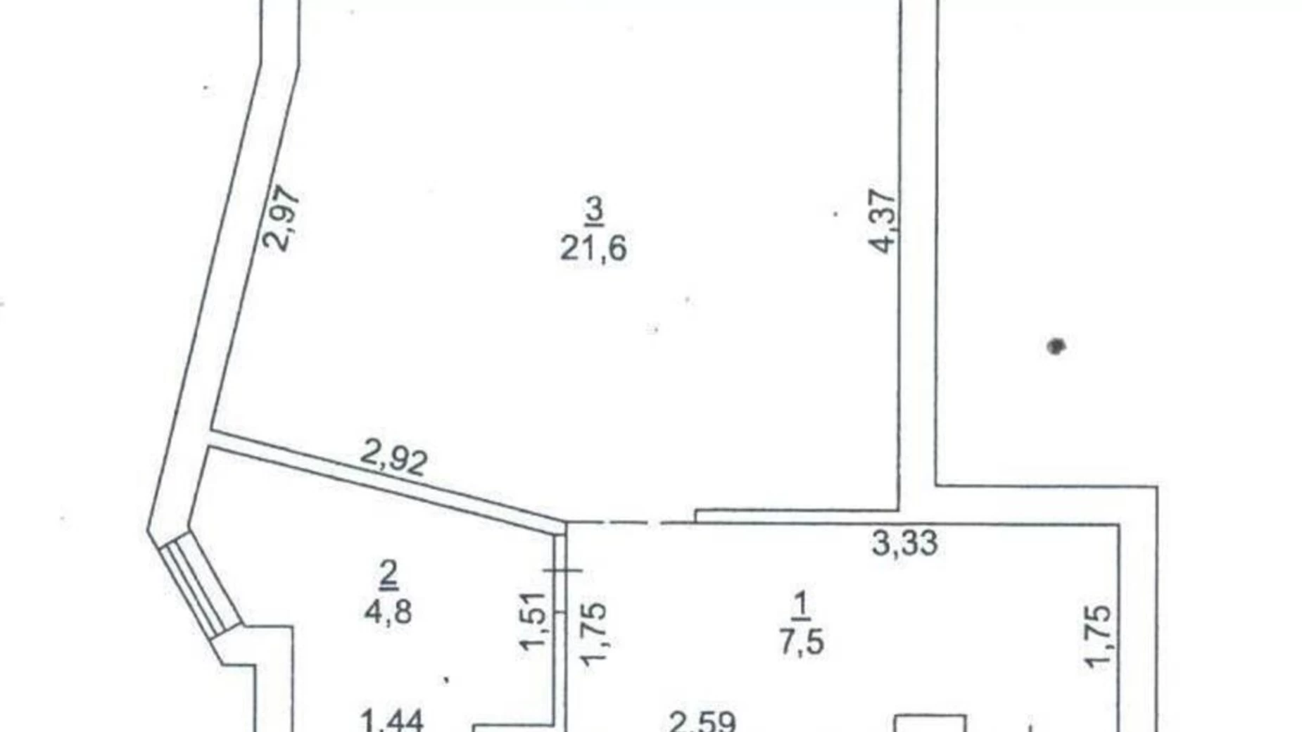 Продается 1-комнатная квартира 34 кв. м в Одессе, ул. Люстдорфская дорога