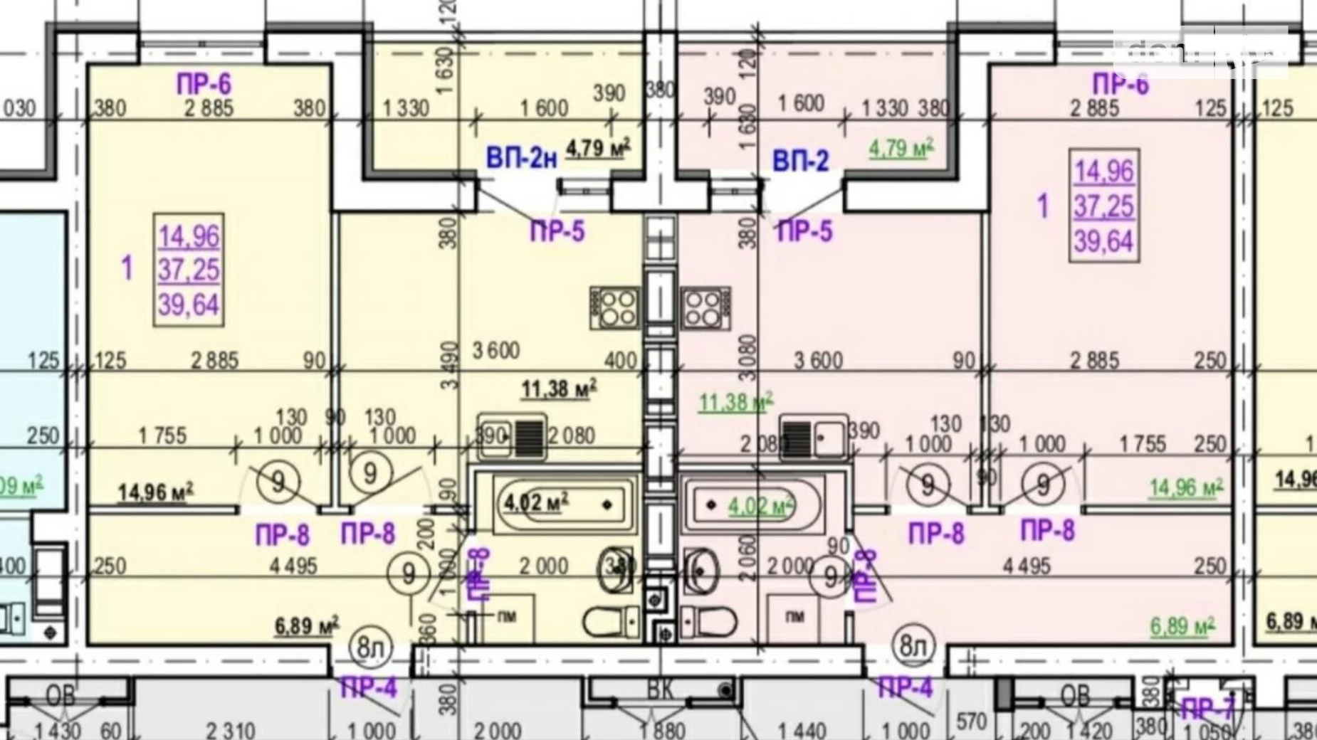 Продается 1-комнатная квартира 40 кв. м в Харькове, ул. Валентиновская, 49