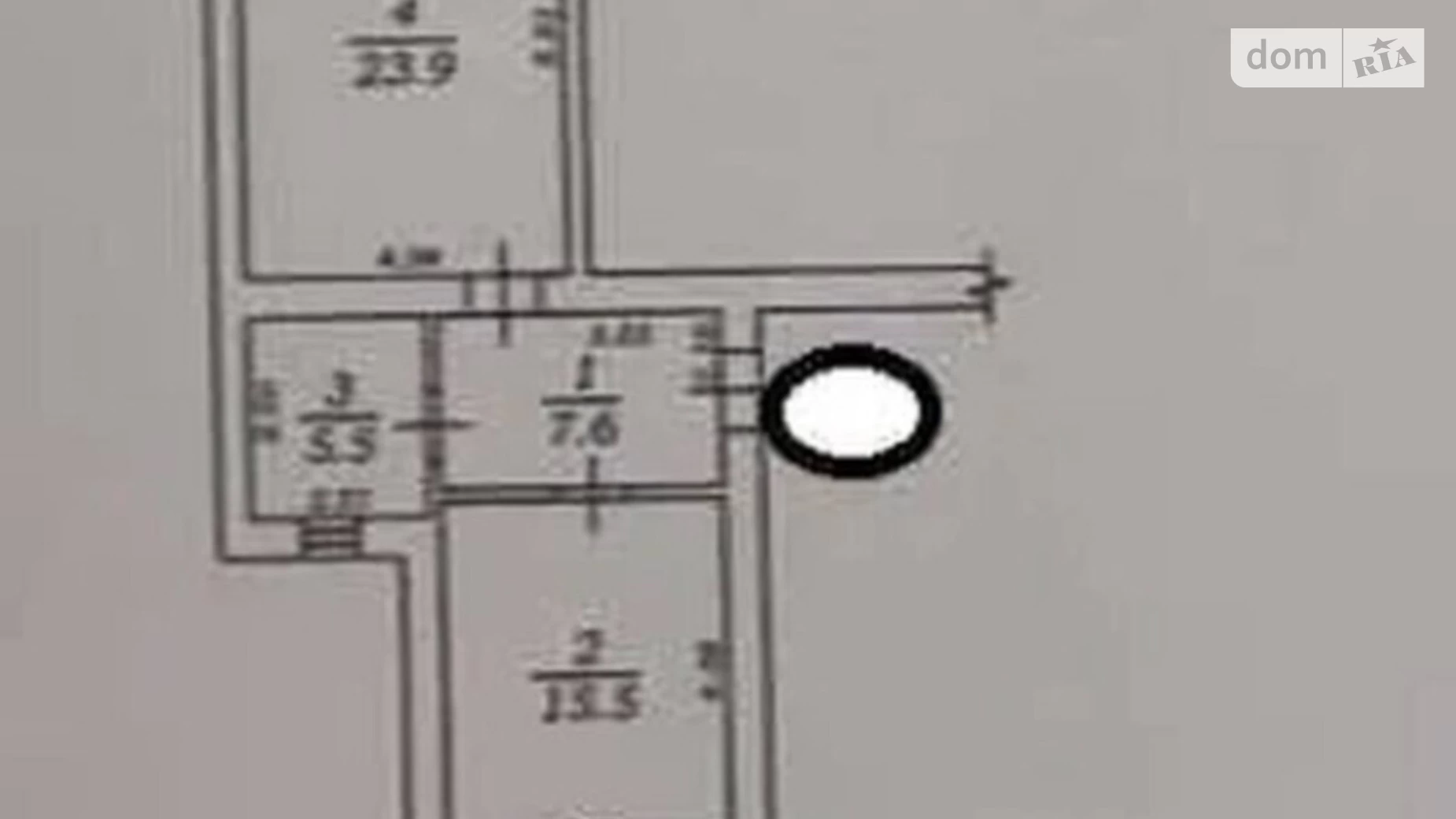 Продається 1-кімнатна квартира 55 кв. м у Одесі, вул. Зоопаркова