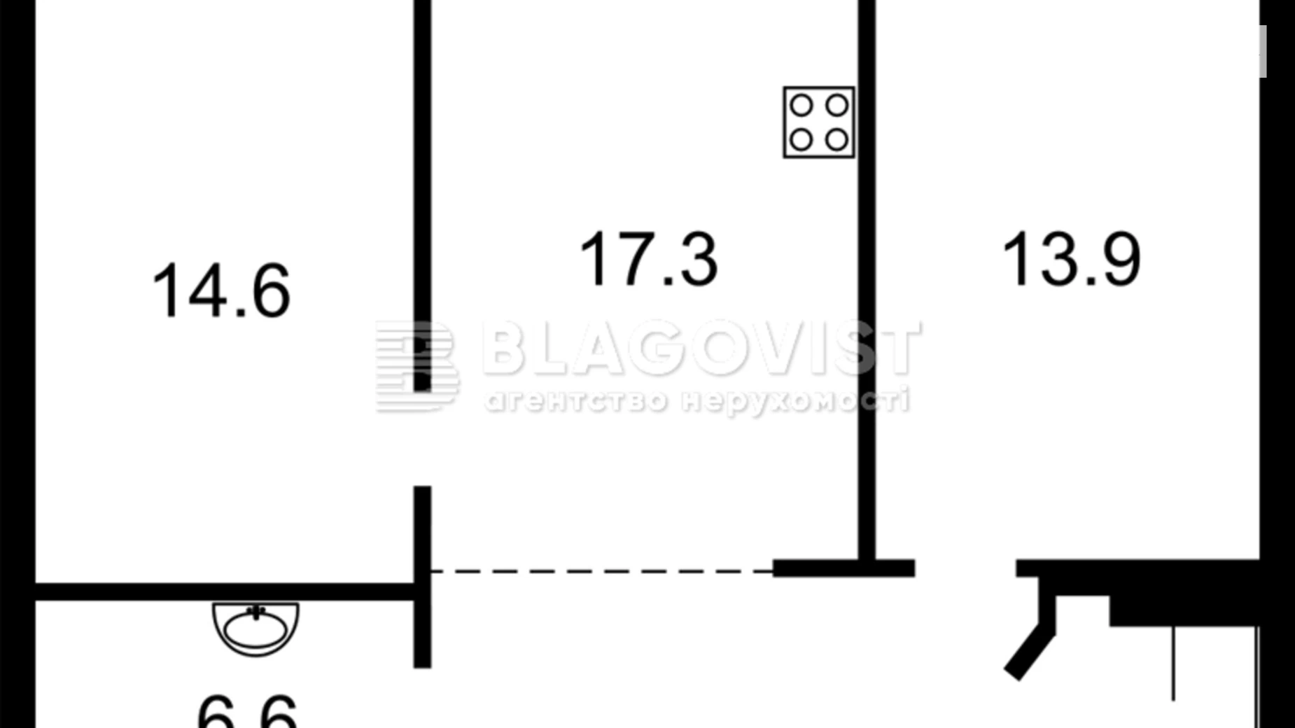 Продается 2-комнатная квартира 70.9 кв. м в Киеве, ул. Саперное Поле, 14/55 - фото 2