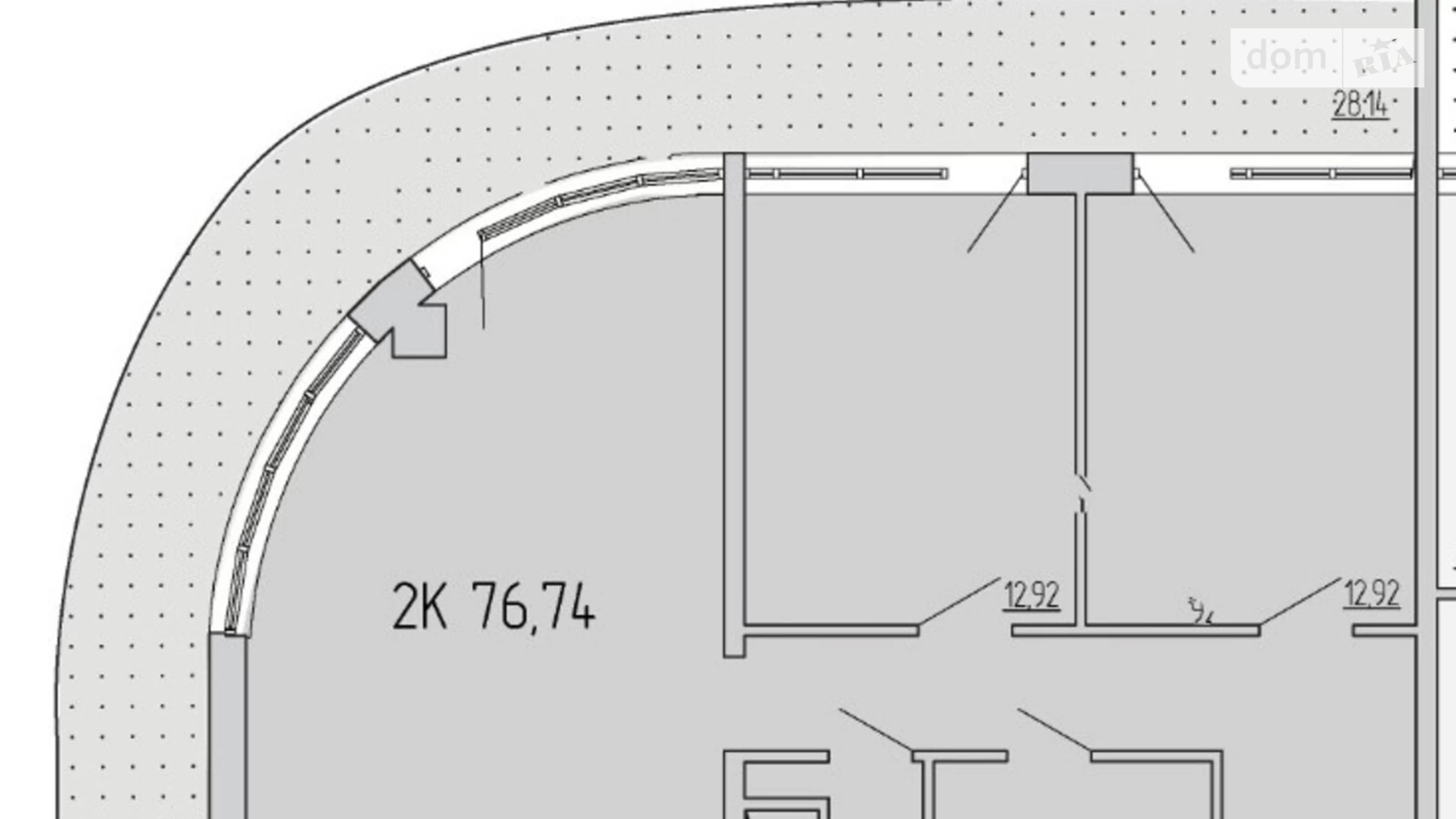 Продається 2-кімнатна квартира 77 кв. м у Одесі, вул. Каманіна, 16А - фото 4