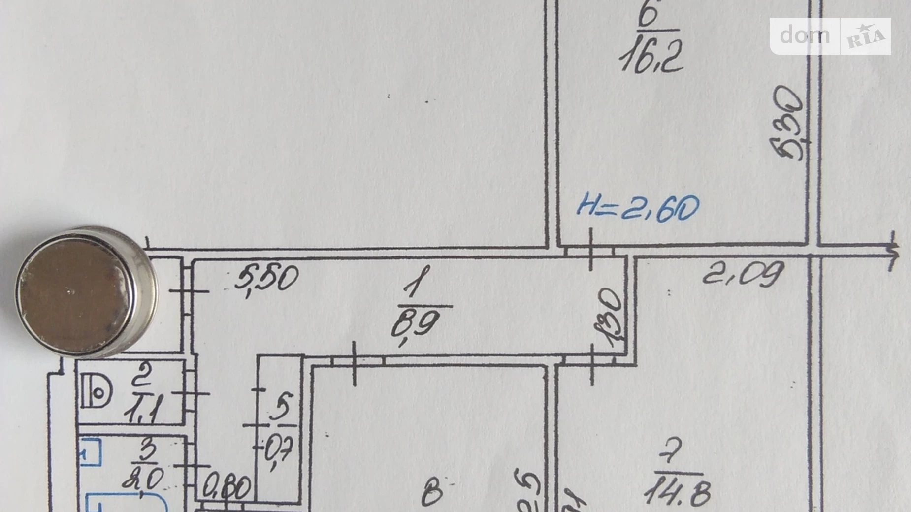 Продається 3-кімнатна квартира 65 кв. м у Харкові, вул. Шишківська, 10 - фото 2