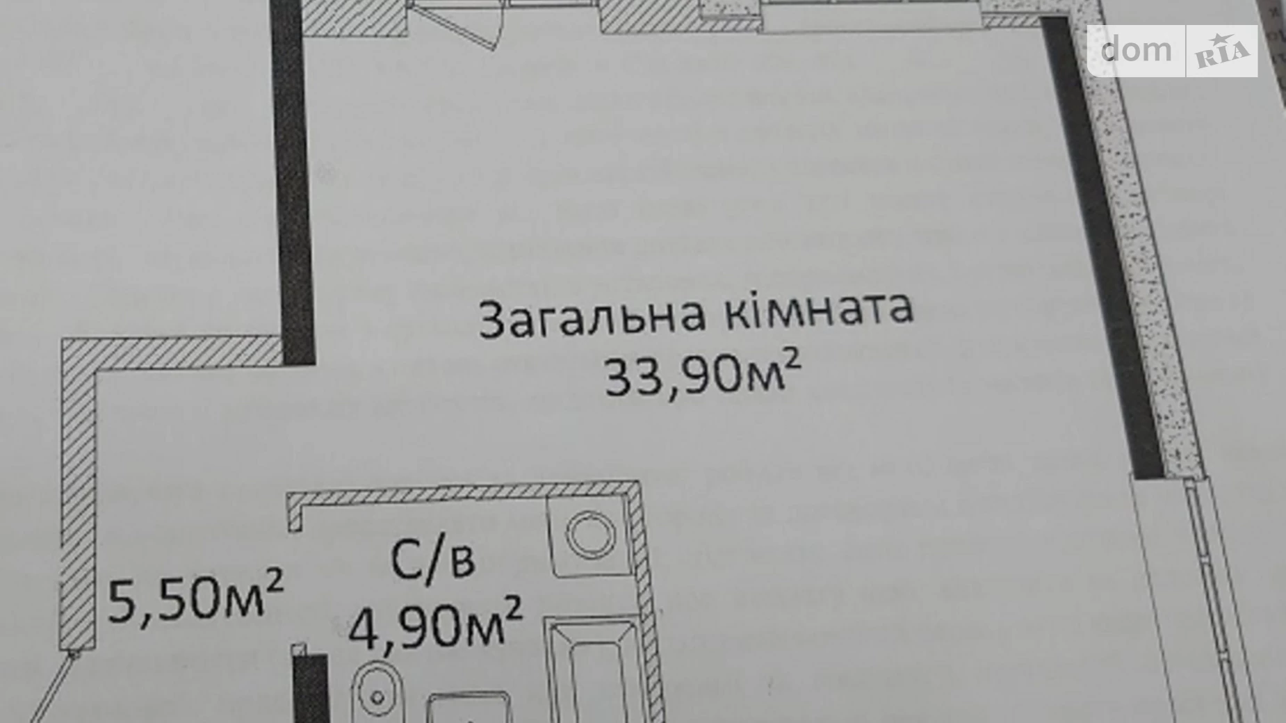 Продається 1-кімнатна квартира 44 кв. м у Одесі, просп. Гагаріна