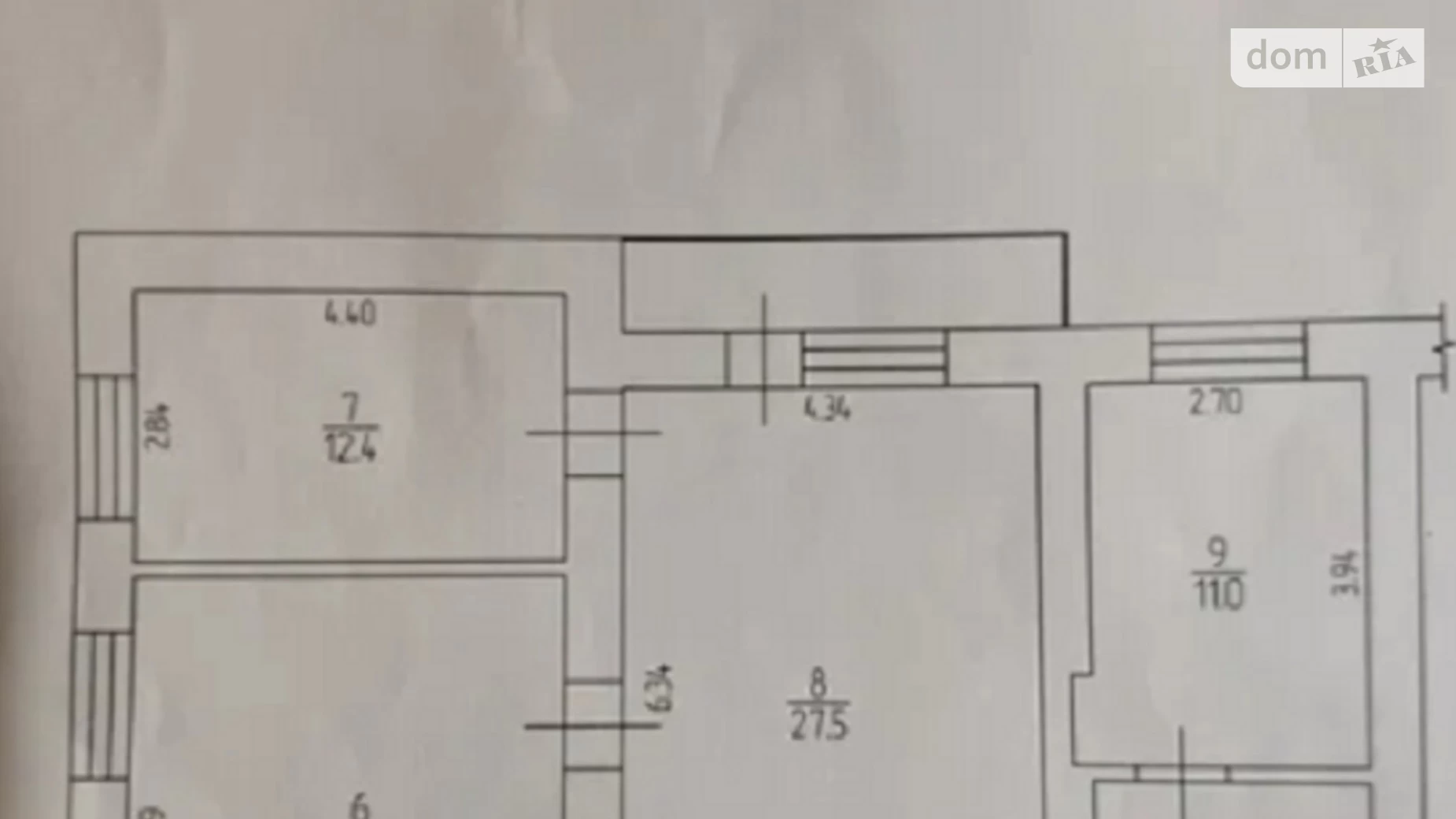 Продається 3-кімнатна квартира 95 кв. м у Кропивницькому, вул. Тамма академіка