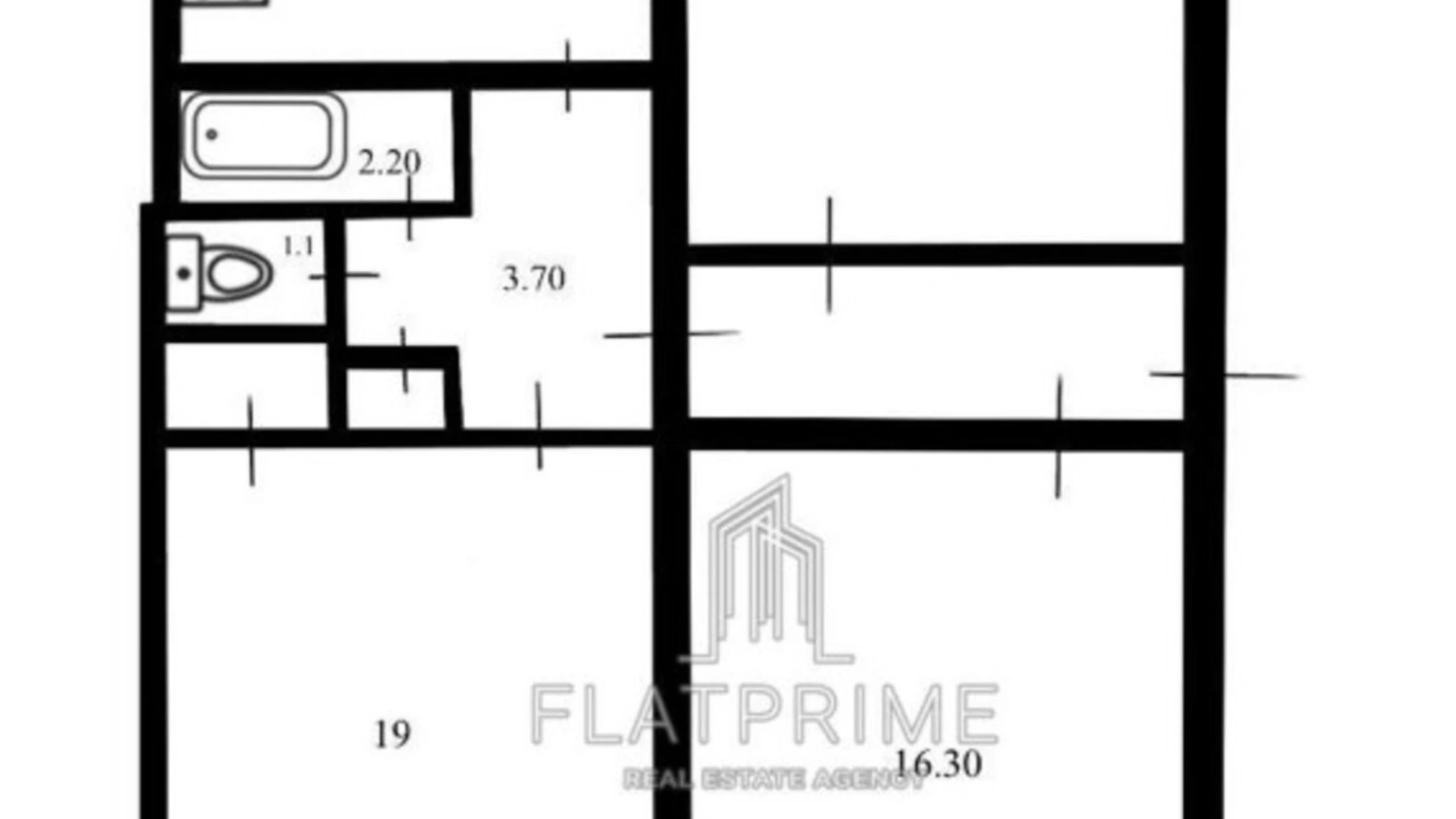 Продается 3-комнатная квартира 66.4 кв. м в Киеве, ул. Семьи Глаголевых(Академика Грекова), 5