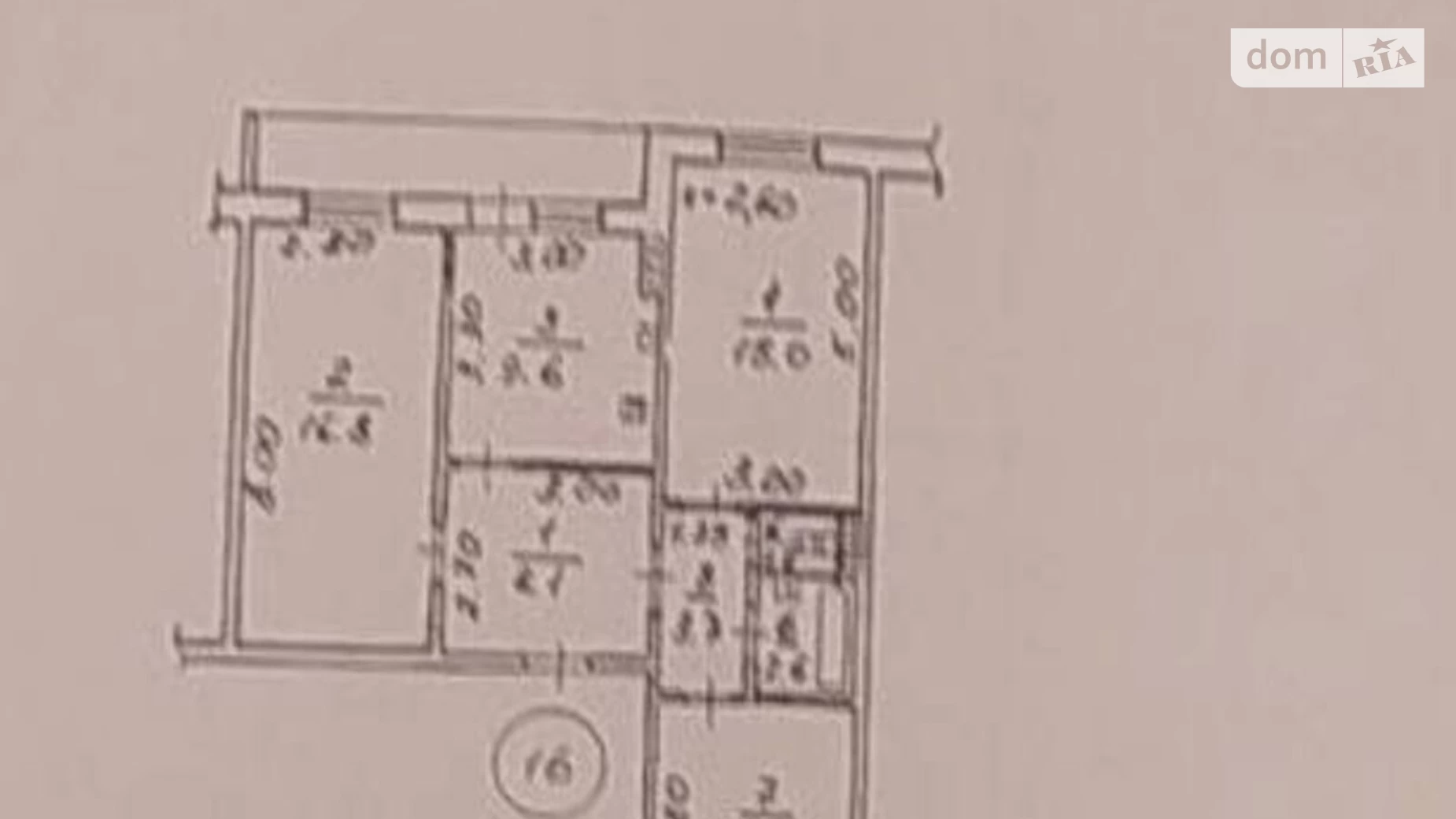 Продается 3-комнатная квартира 71.6 кв. м в Одессе, Фонтанская дор.