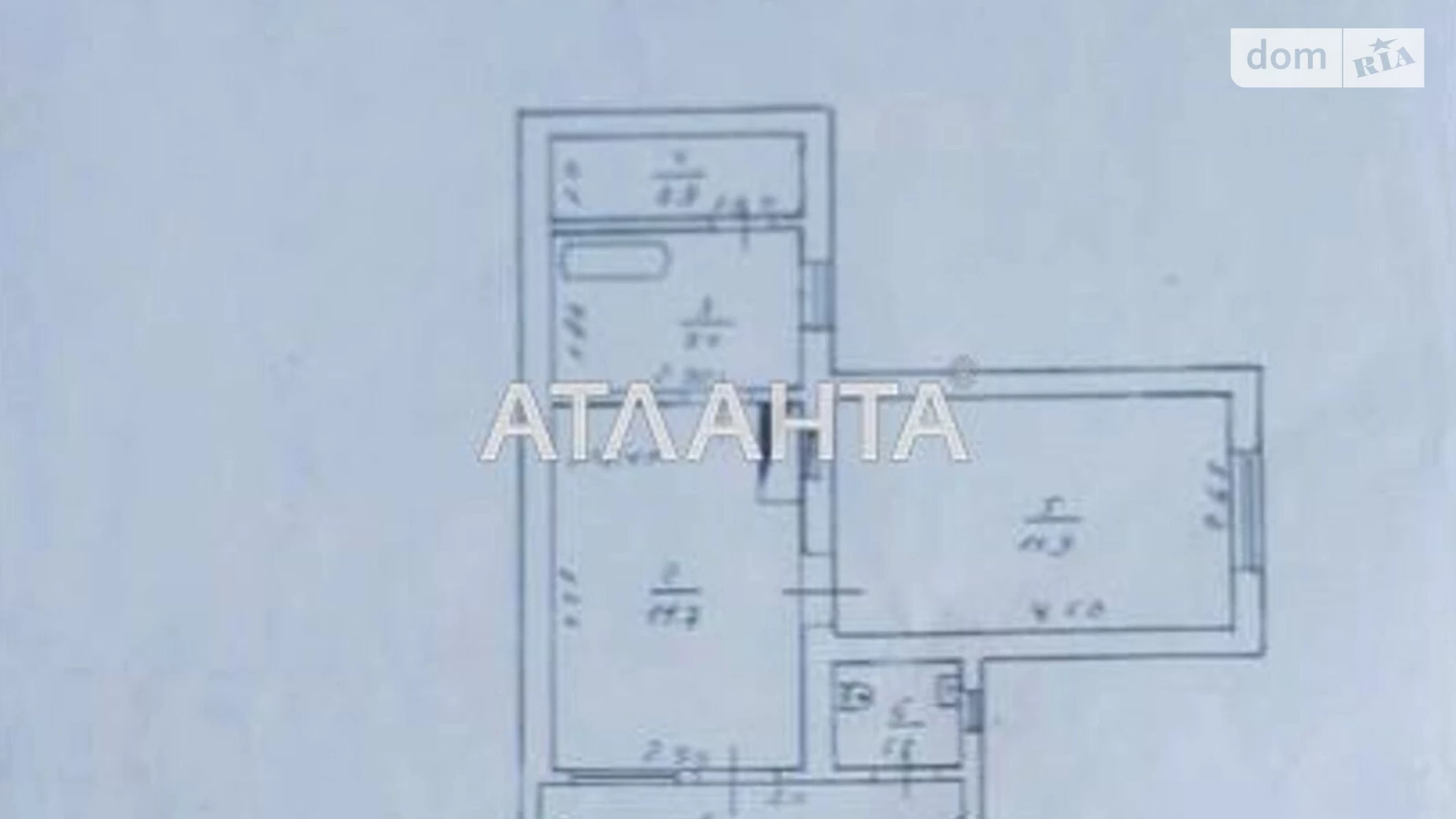 Продается 2-комнатная квартира 40 кв. м в Одессе, пер. Черноморский