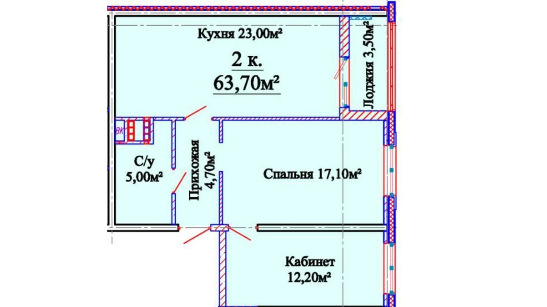 Продается 2-комнатная квартира 65 кв. м в Одессе, ул. Михайловская