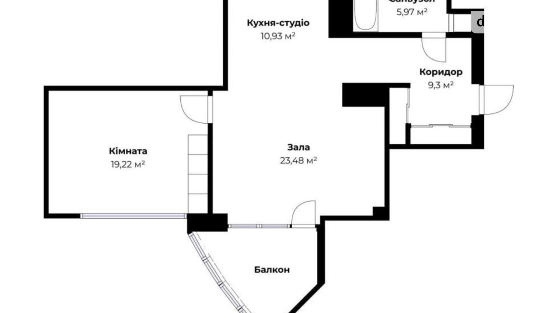 Продается 2-комнатная квартира 68 кв. м в Киеве, ул. Глубочицкая, 32А - фото 2