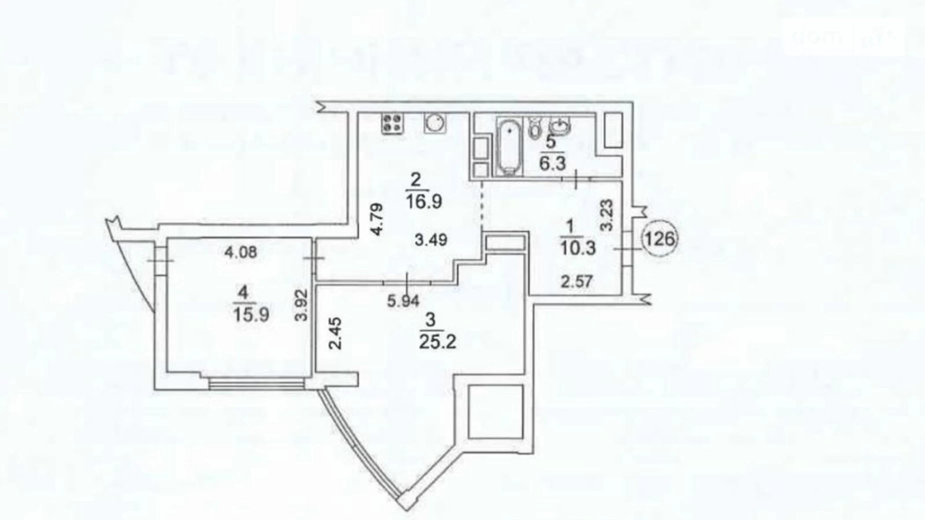 Продается 2-комнатная квартира 75 кв. м в Киеве, ул. Глубочицкая, 32В