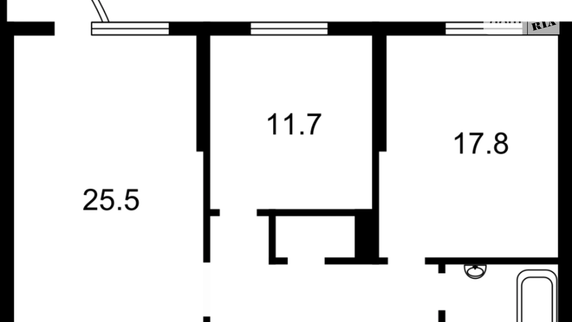 Продается 2-комнатная квартира 73.4 кв. м в Киеве, ул. Ломоносова, 46/1 - фото 3