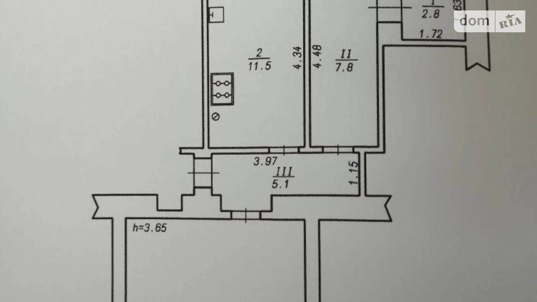 Продается 1-комнатная квартира 40 кв. м в Хмельницком, ул. Александра Кушнирука(Гастелло)