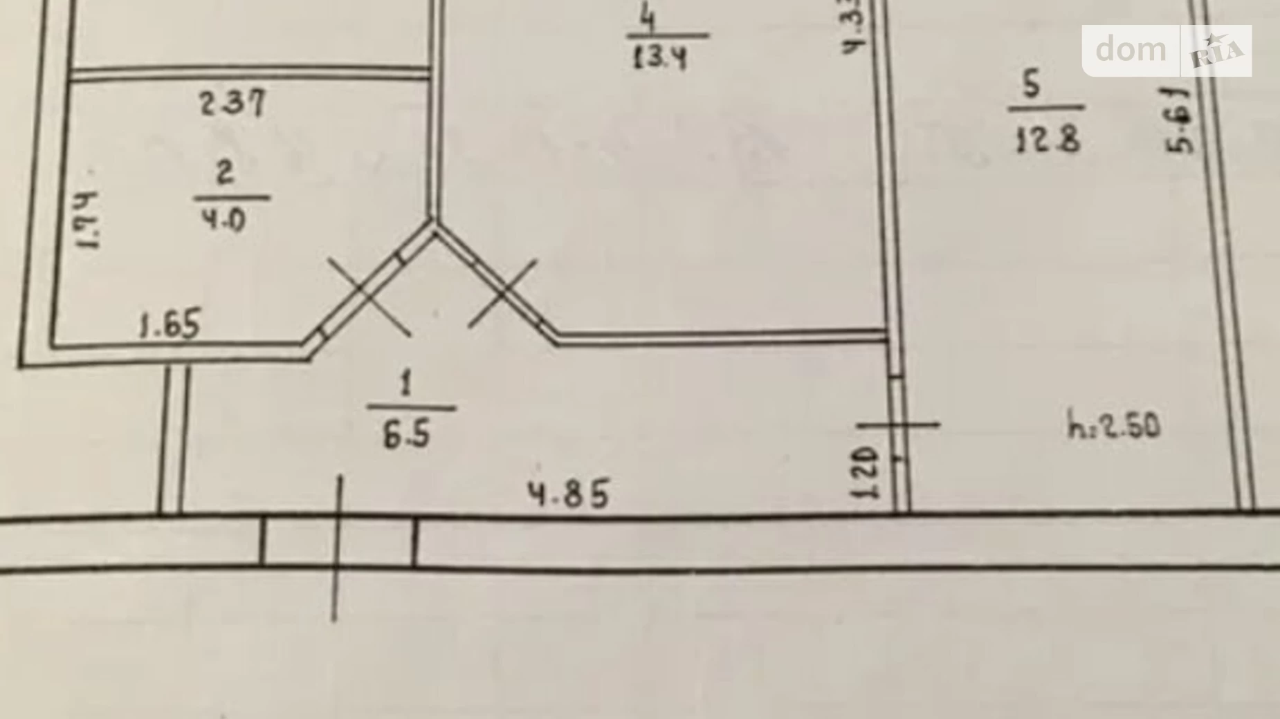 Продається 2-кімнатна квартира 44 кв. м у Дніпрі, просп. Поля Олександра, 131