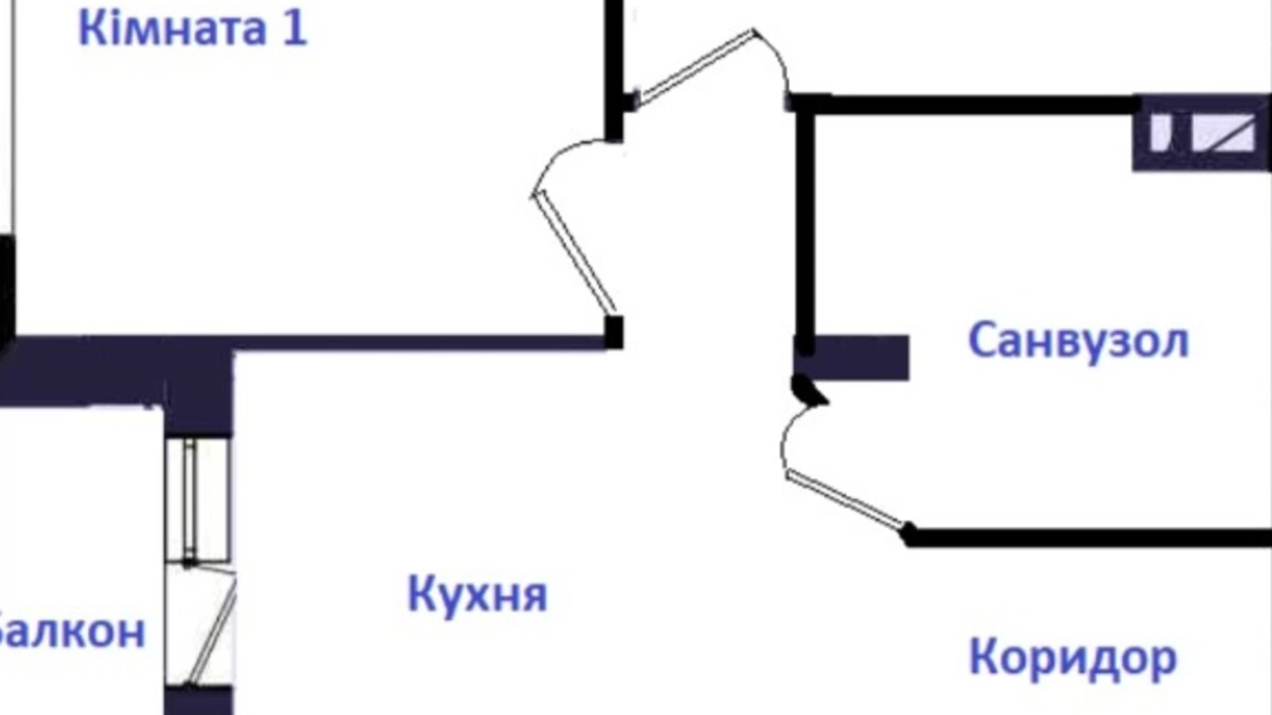 Продається 1-кімнатна квартира 48 кв. м у Харкові, просп. Льва Ландау, 158 - фото 2